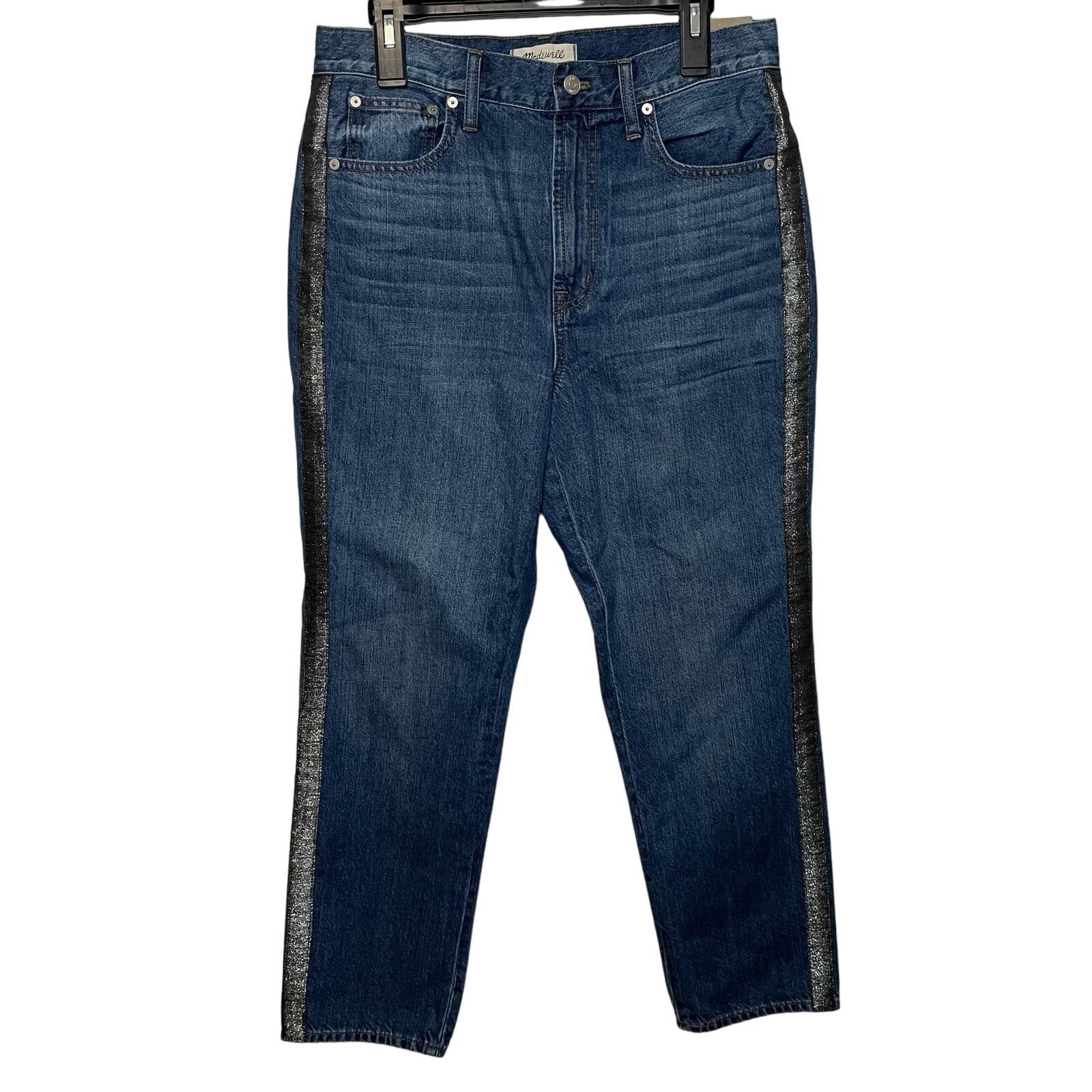 Madewell Madewell Perfect Vintage Jeans 30 Denim High Rise Casual Size 32" / US 10 / IT 46 - 1 Thumbnail
