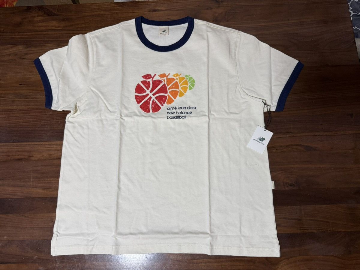 Aime Leon Dore × New Balance Aime Leon Dore New Balance SONNY NY Ringer Tee Pristine XXL Size US XXL / EU 58 / 5 - 1 Thumbnail