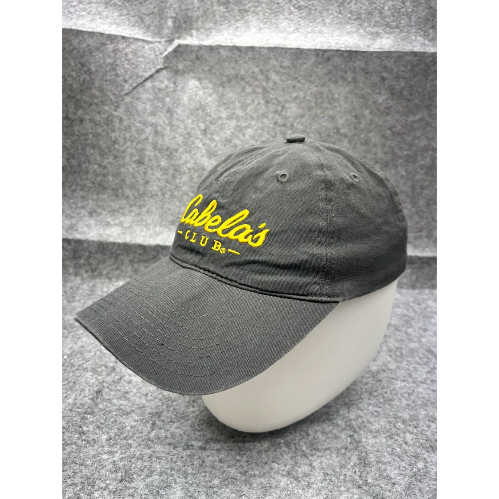 Vintage Cabela's Hat Cap One Size Adult Gray 100% Cotton Hunt Fish Camp Size ONE SIZE - 4 Thumbnail