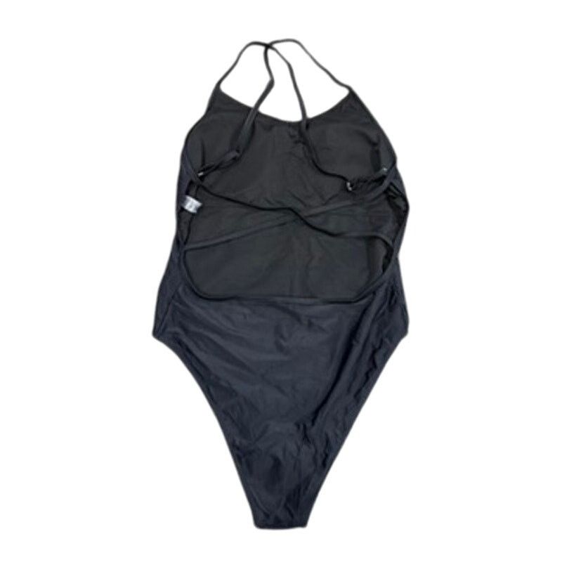 Shein Woman's Strappy Back One Piece Swimsuit with Tie Coverup Size ONE SIZE - 2 Thumbnail