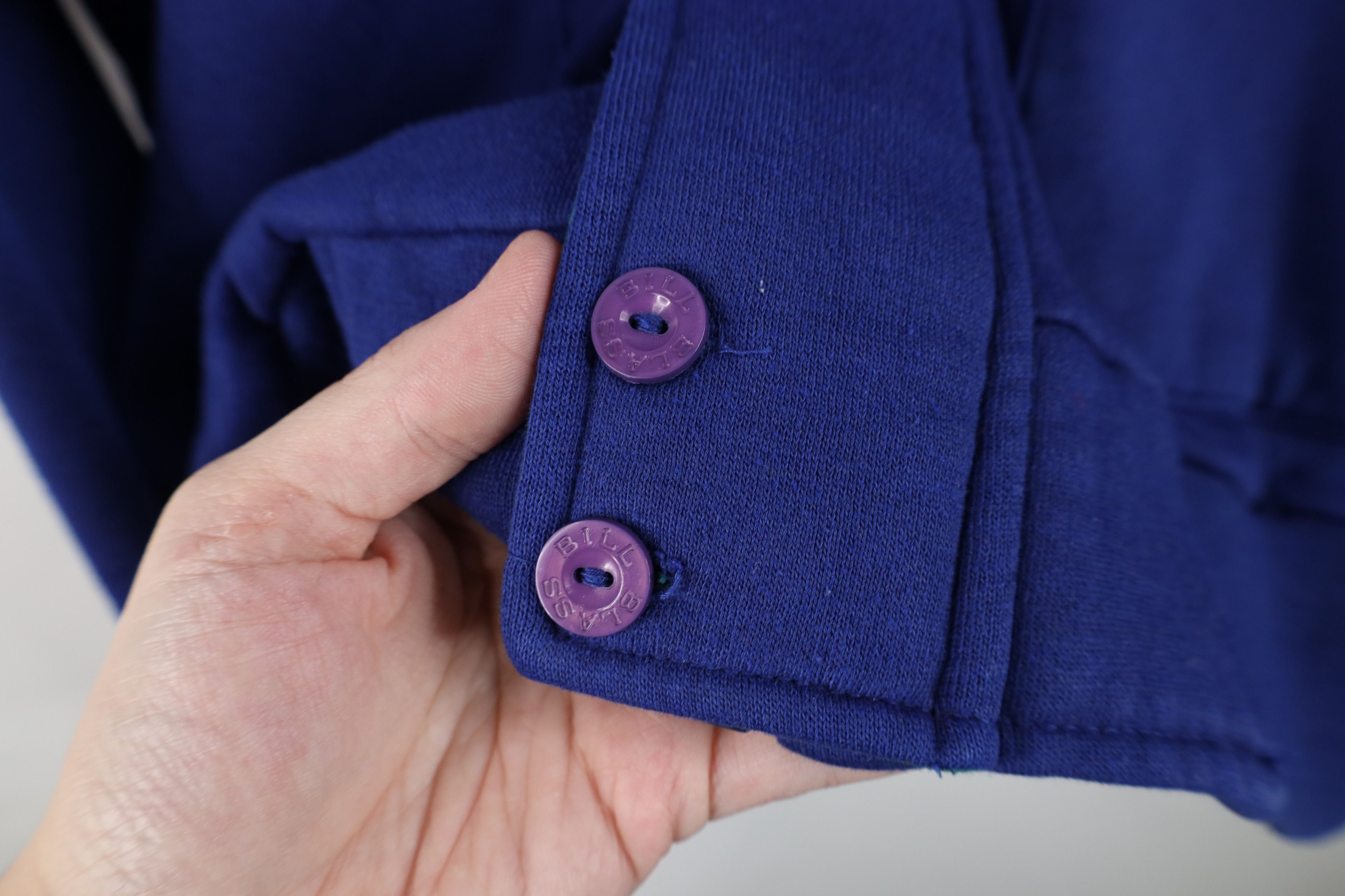 Vintage Vintage 90s Streetwear Warm Up Tennis Track Jacket Blue Size US L / EU 52-54 / 3 - 5 Thumbnail