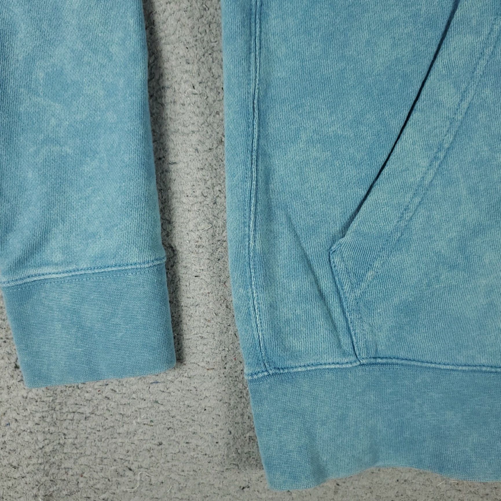 Nike Nike Sweater Mens Size Medium Blue Washed Swoosh Hoodie Pullover Sweatshirt Size US M / EU 48-50 / 2 - 4 Thumbnail