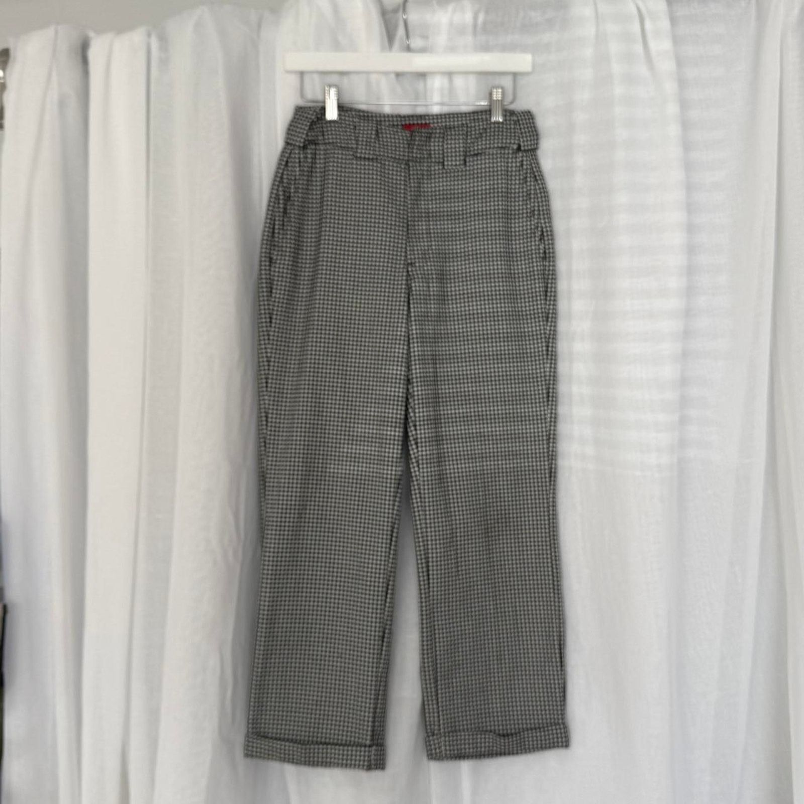 Dickies dickies girl micro houndstooth straight-leg pants Size 28" / US 6 / IT 42 - 1 Thumbnail