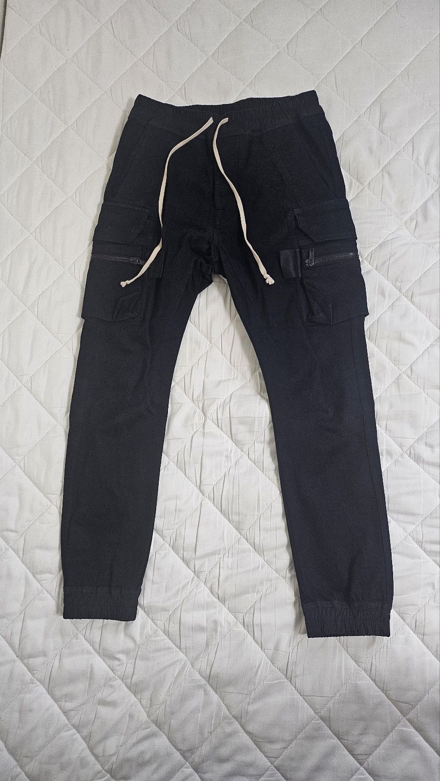 mastdon cargo pants 50 RICK OWENS MASTODON CARGO BA素材 50 Rick