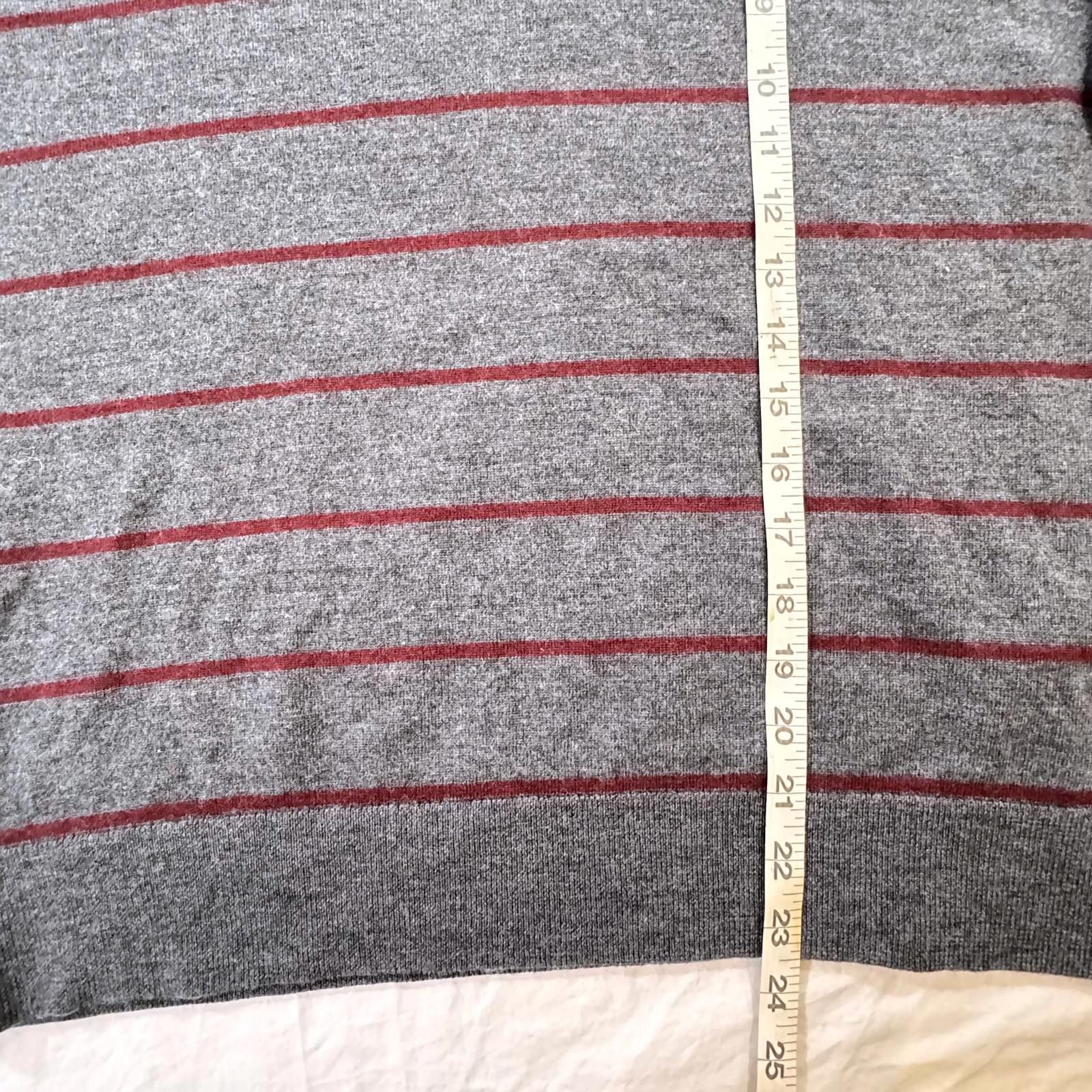 UNTUCKit UNTUCKit Sweater Men's Large Belguardo Stripe Merino Wool Size US L / EU 52-54 / 3 - 9 Thumbnail
