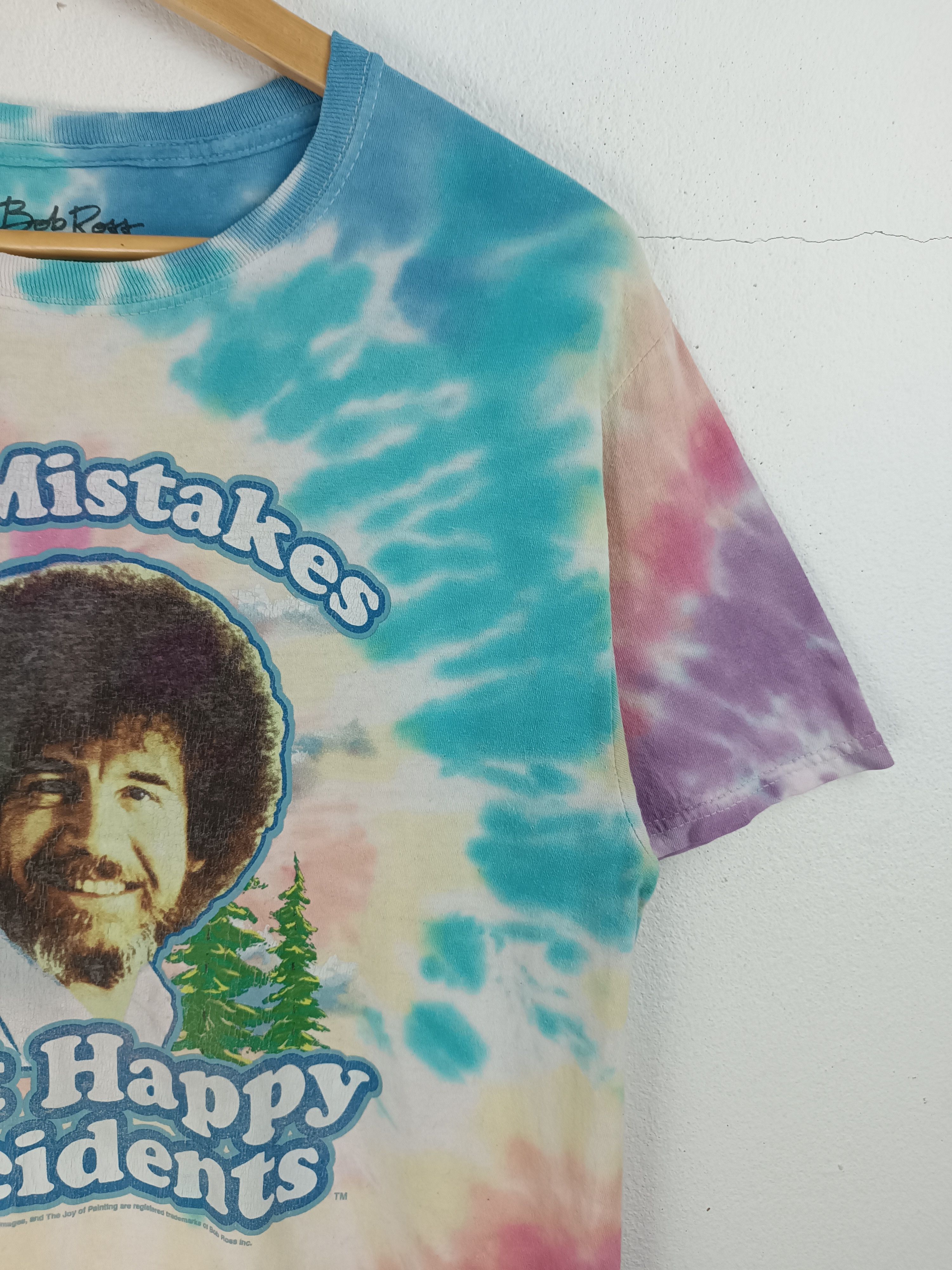 Vintage VINTAGE BOB ROSS LEGEND HAPPY ACCIDENTS ART PICASSO GOGH Size US S / EU 44-46 / 1 - 6 Thumbnail
