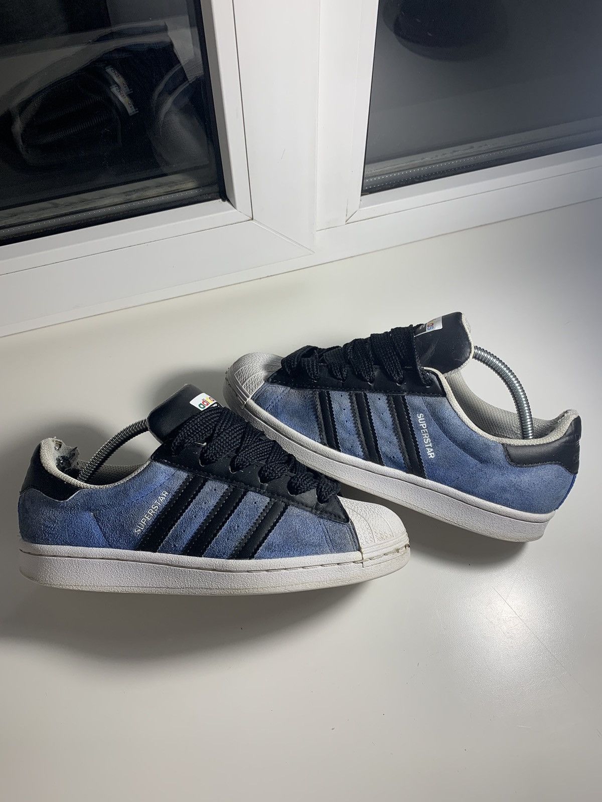 Adidas × Vintage Vintage Shoes Adidas (superstar) Size US 5 / EU 37 - 2 Thumbnail