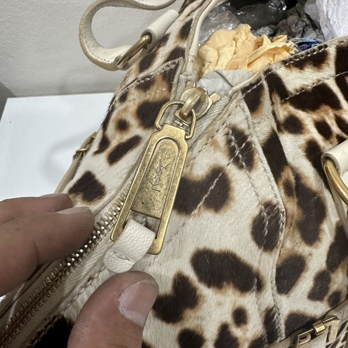 Yves Saint Laurent ‼️LASTDROP‼️ YVES SAINT LAURENT LEOPARD PRINT PONY HAIR LARGE Size ONE SIZE - 8 Thumbnail
