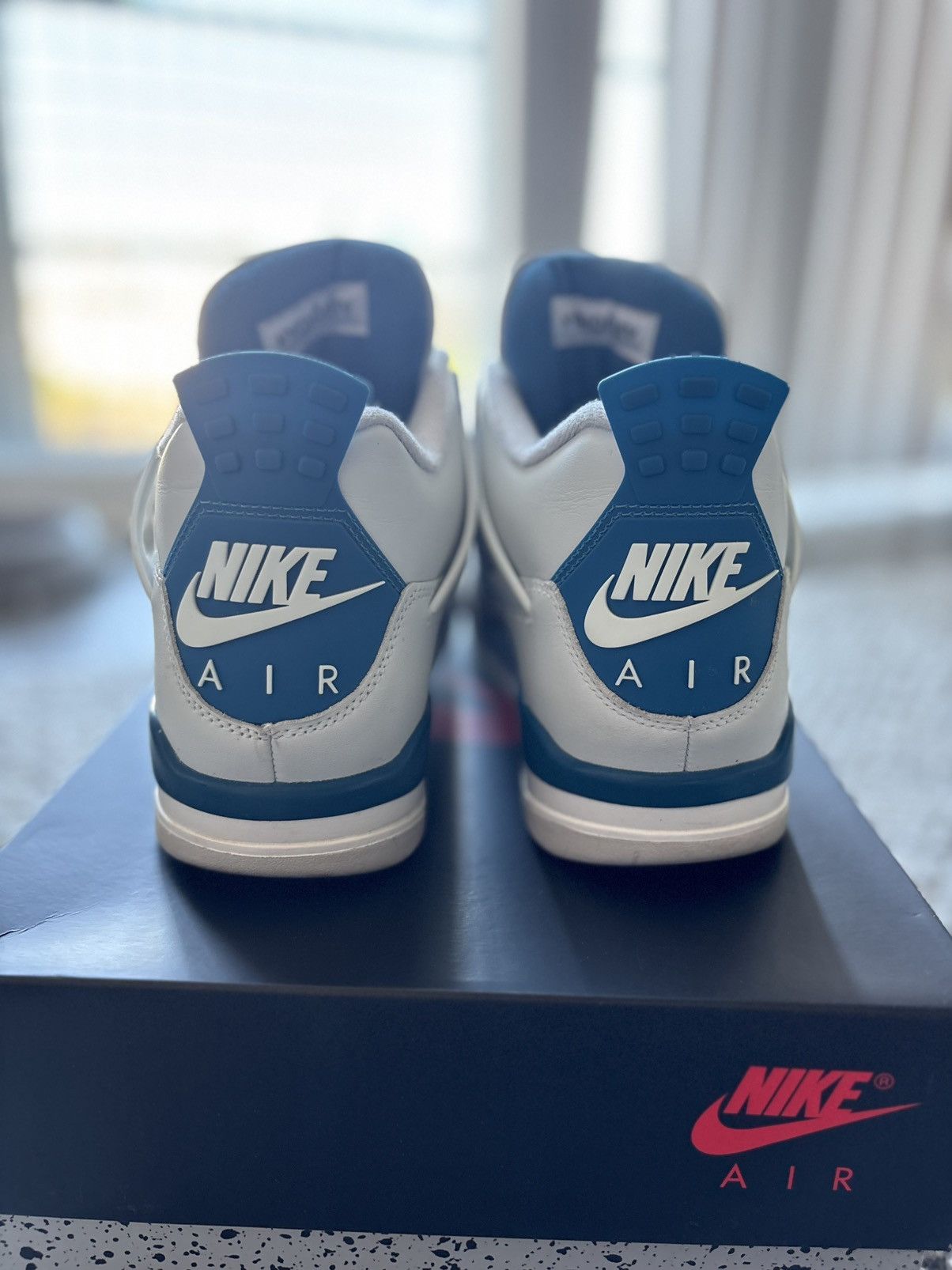 Jordan Brand Jordan 4 Retro Military Blue (2024) Sz: 10 Size US 10 / EU 43 - 6 Thumbnail