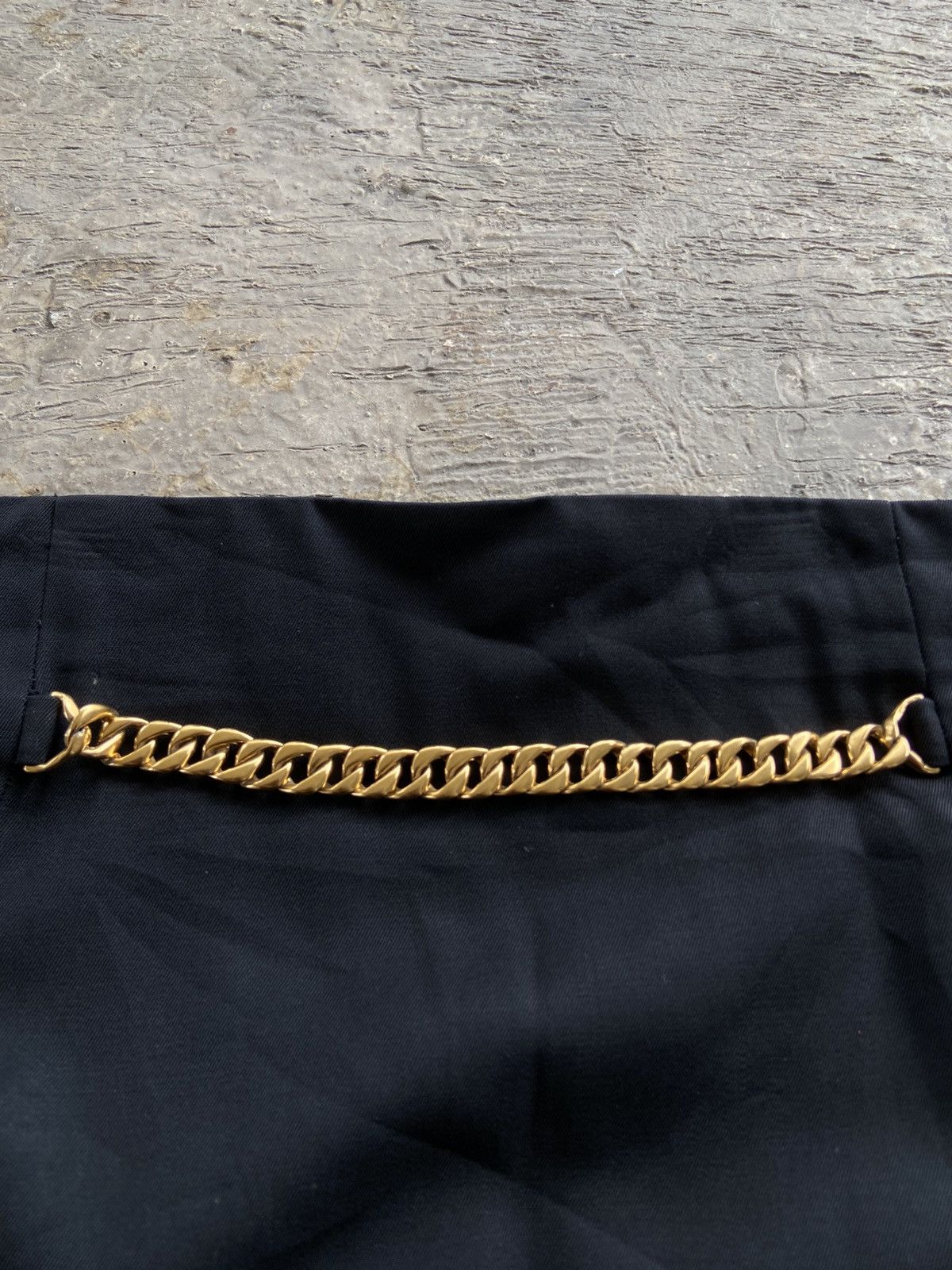 Celine 2000s Celine - Mini Chain Skirt Size 30" / US 8 / IT 44 - 2 Thumbnail