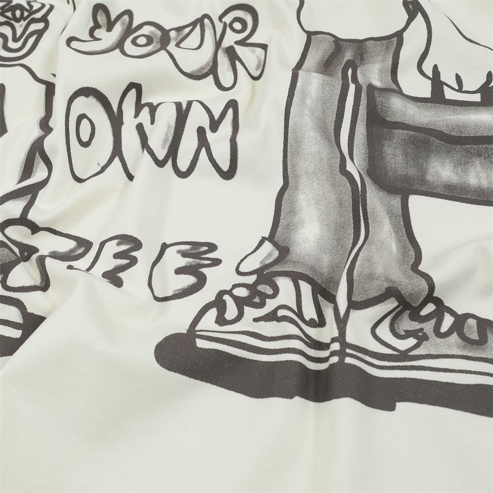 Japanese Brand × Vintage Funny cartoon graffiti print casual T-shirt Size US M / EU 48-50 / 2 - 3 Thumbnail