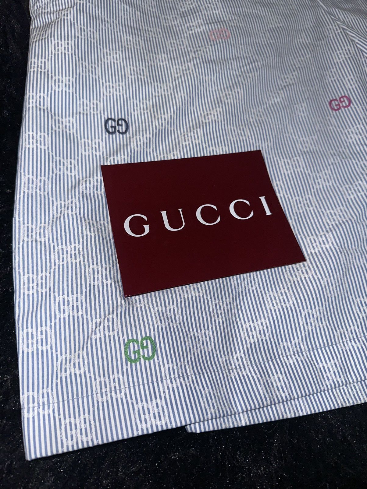 Gucci Gucci Striped cotton shorts Size US 34 / EU 50 - 2 Thumbnail