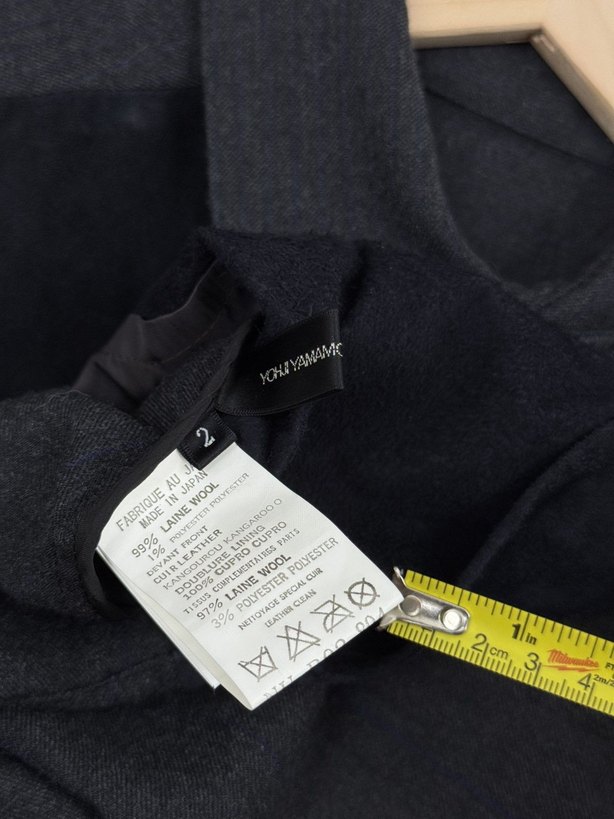Yohji Yamamoto VERY RARE Yohji Yamamoto Noir Kangaroo Suede shirt Size US S / EU 44-46 / 1 - 7 Thumbnail