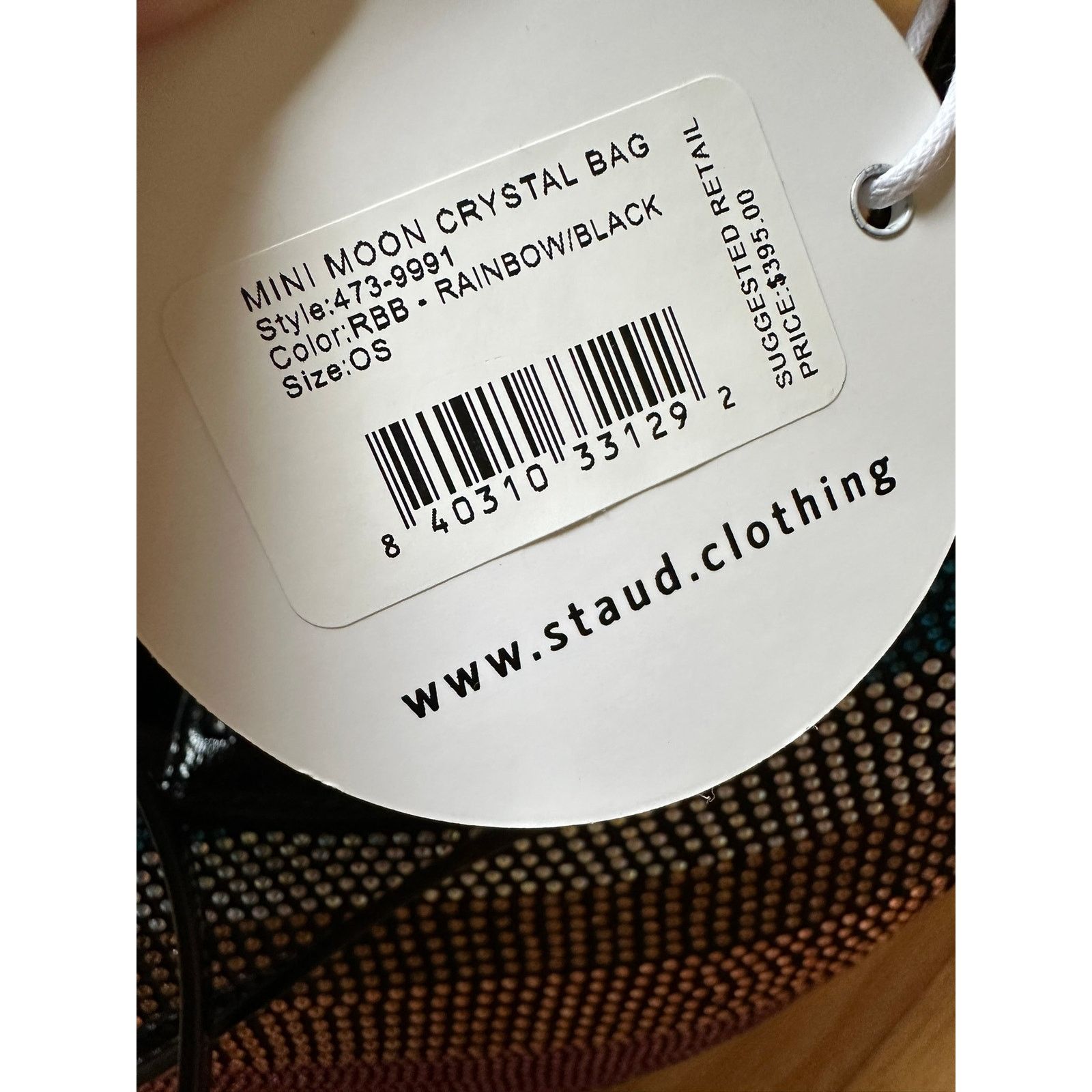 Staud Authentic Staud mini moon crystal bag Size ONE SIZE - 4 Thumbnail