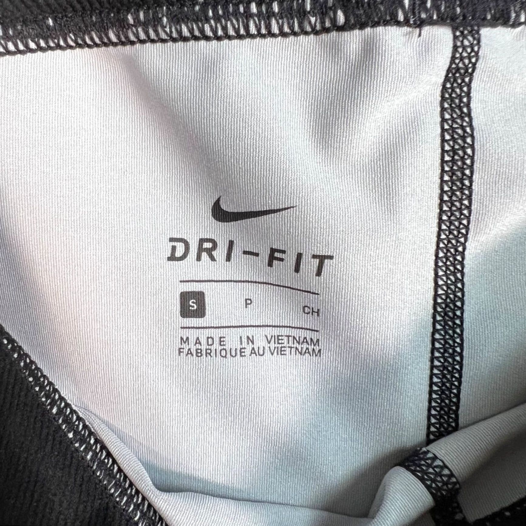 Nike Nike Pro Dri-Fit Womens Small Compression Leggings Gray Black Size 28" / US 6 / IT 42 - 3 Thumbnail