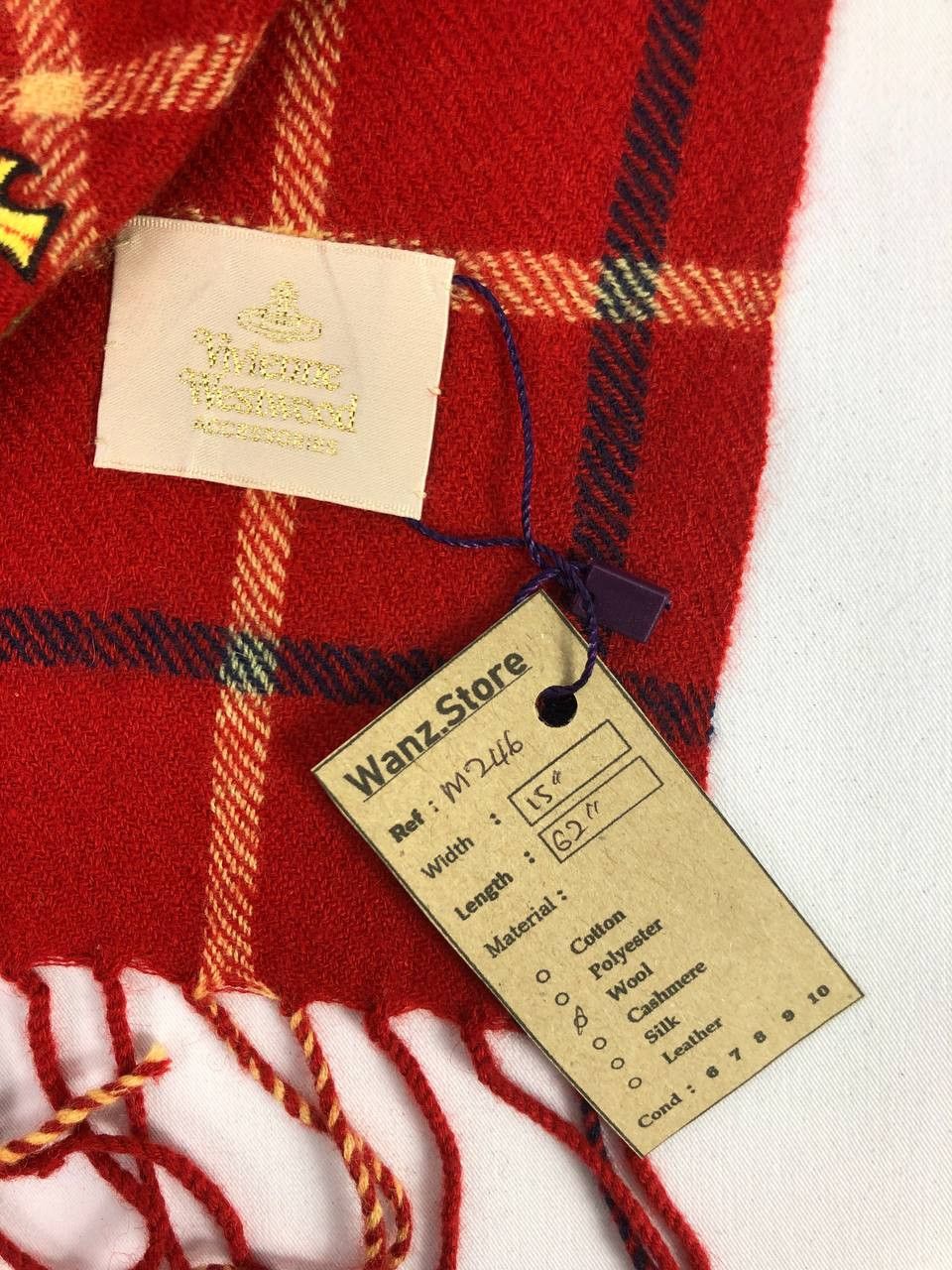 Vintage Vivienne Westwood Scarf Muffler Neckwear Size ONE SIZE - 4 Thumbnail
