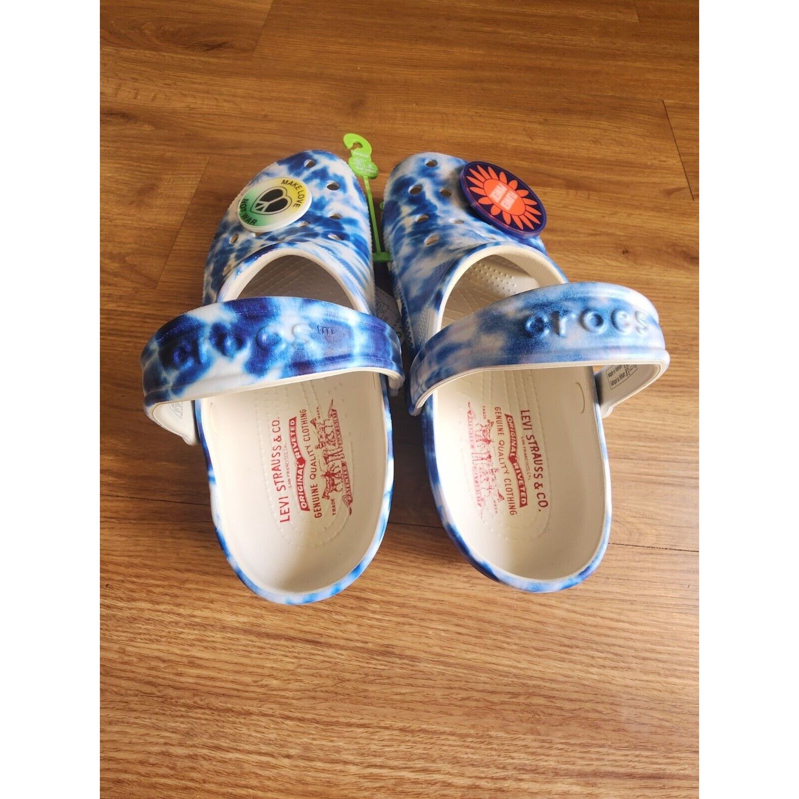 Crocs LEVIS X CROCS Classic Clogs Limited Edition M10/W12 Flower Size US 10 / EU 43 - 6 Thumbnail