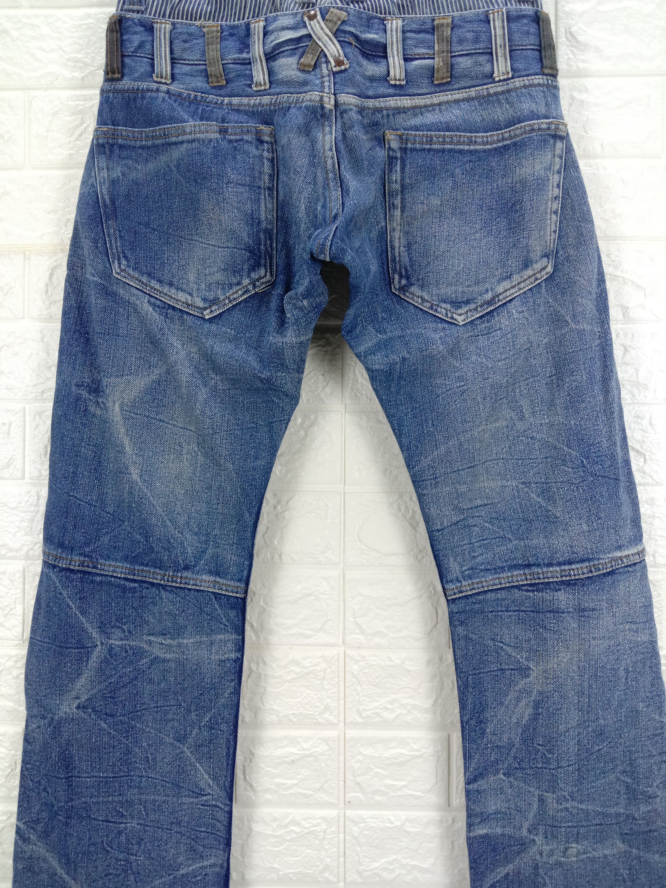 Japanese Brand Vintage Jack Serika Double Waist Jeans Size US 30 / EU 46 - 7 Thumbnail