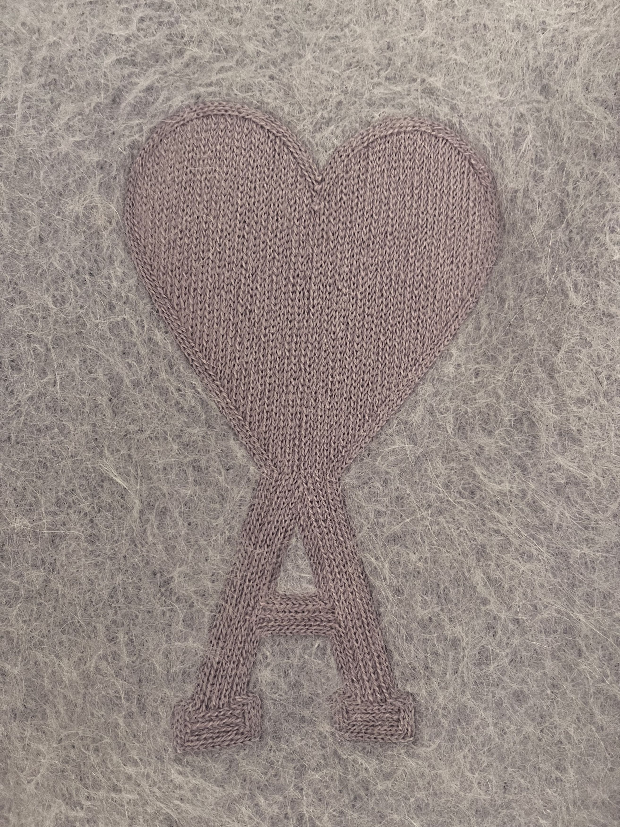 AMI Ami De Coeur Wool Sweater Size S / US 4 / IT 40 - 3 Thumbnail