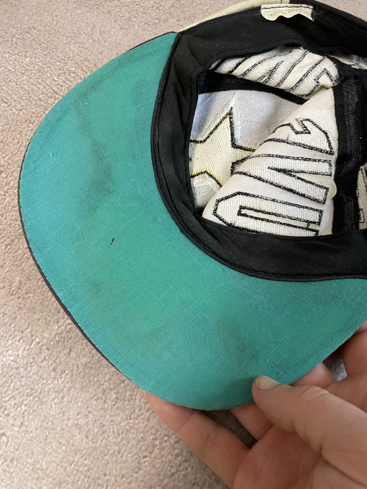 Japanese Brand × Vintage Champion Juventus Soccer vintage faded cap hat y2k Size ONE SIZE - 7 Thumbnail
