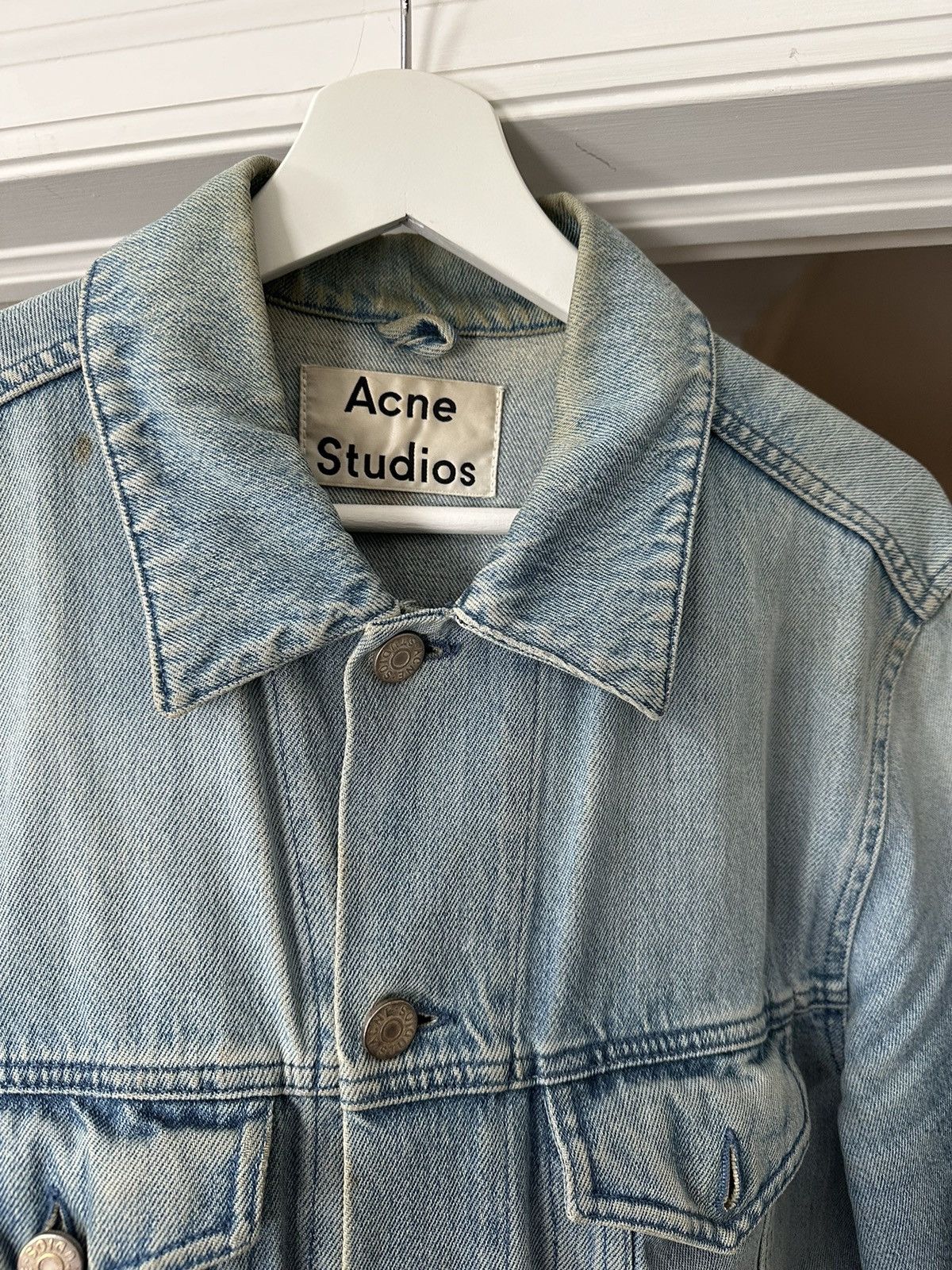 Acne Studios Acne Studios Vintage Denim Jacket Size US L / EU 52-54 / 3 - 3 Thumbnail