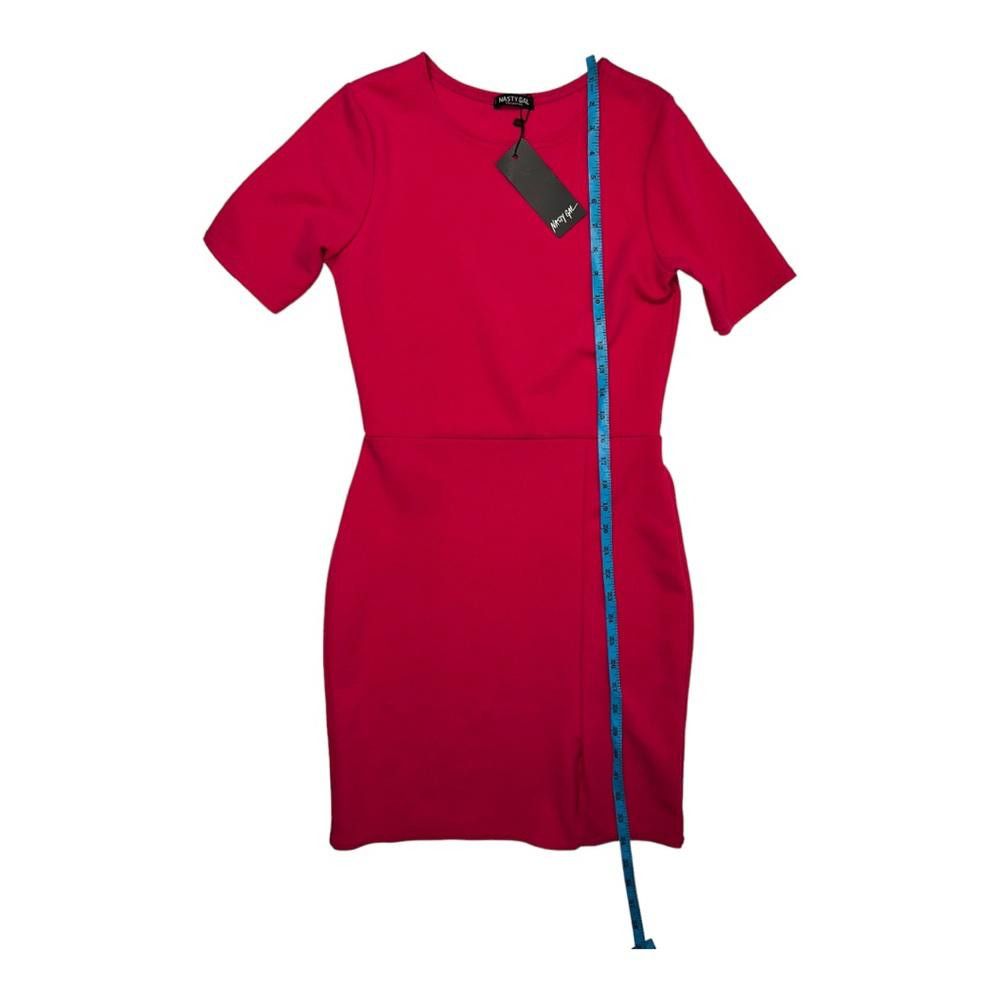 Designer Nasty Gal l NWT Slit Down Bodycon Dress Size 6 Size M / US 6-8 / IT 42-44 - 5 Thumbnail