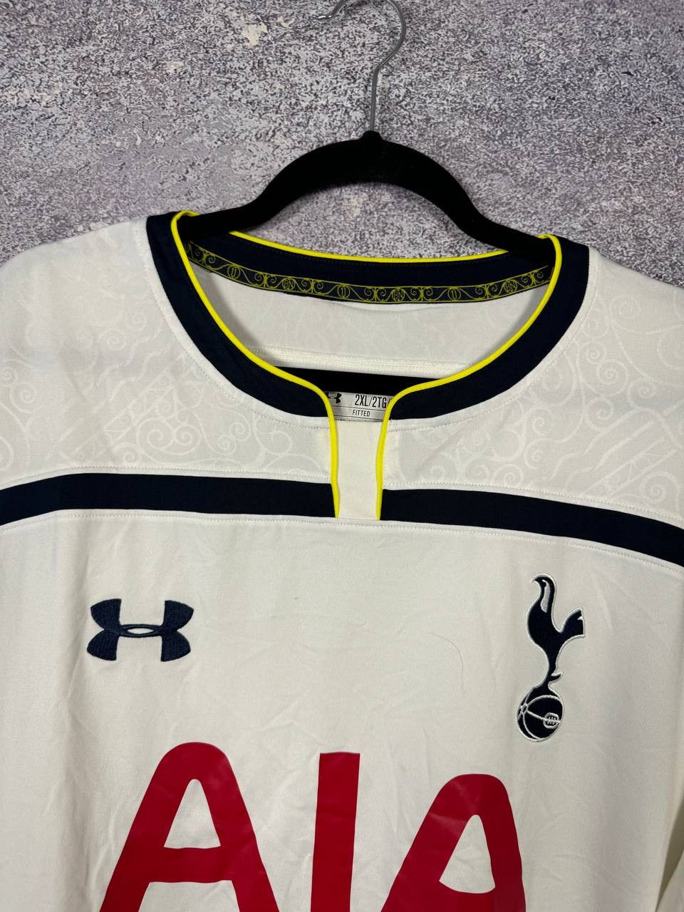 Under Armour × Vintage Vintage Tottenham 2014/15 Under Armour Soccer Jersey Size US XXL / EU 58 / 5 - 4 Thumbnail