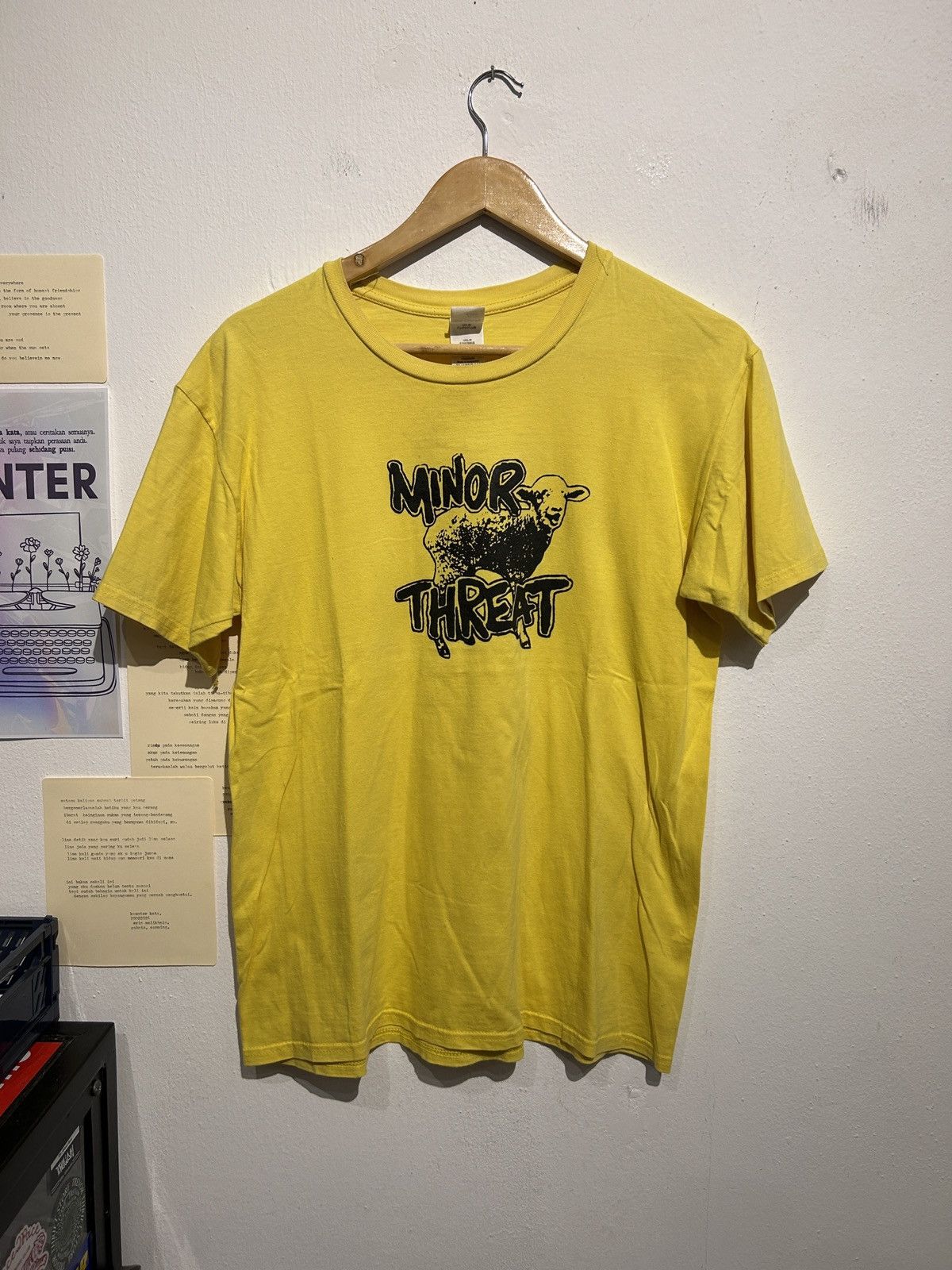 Band Tees MINOR THREAT BAND MERCH HARDCORE PUNK Size US M / EU 48-50 / 2 - 1 Thumbnail