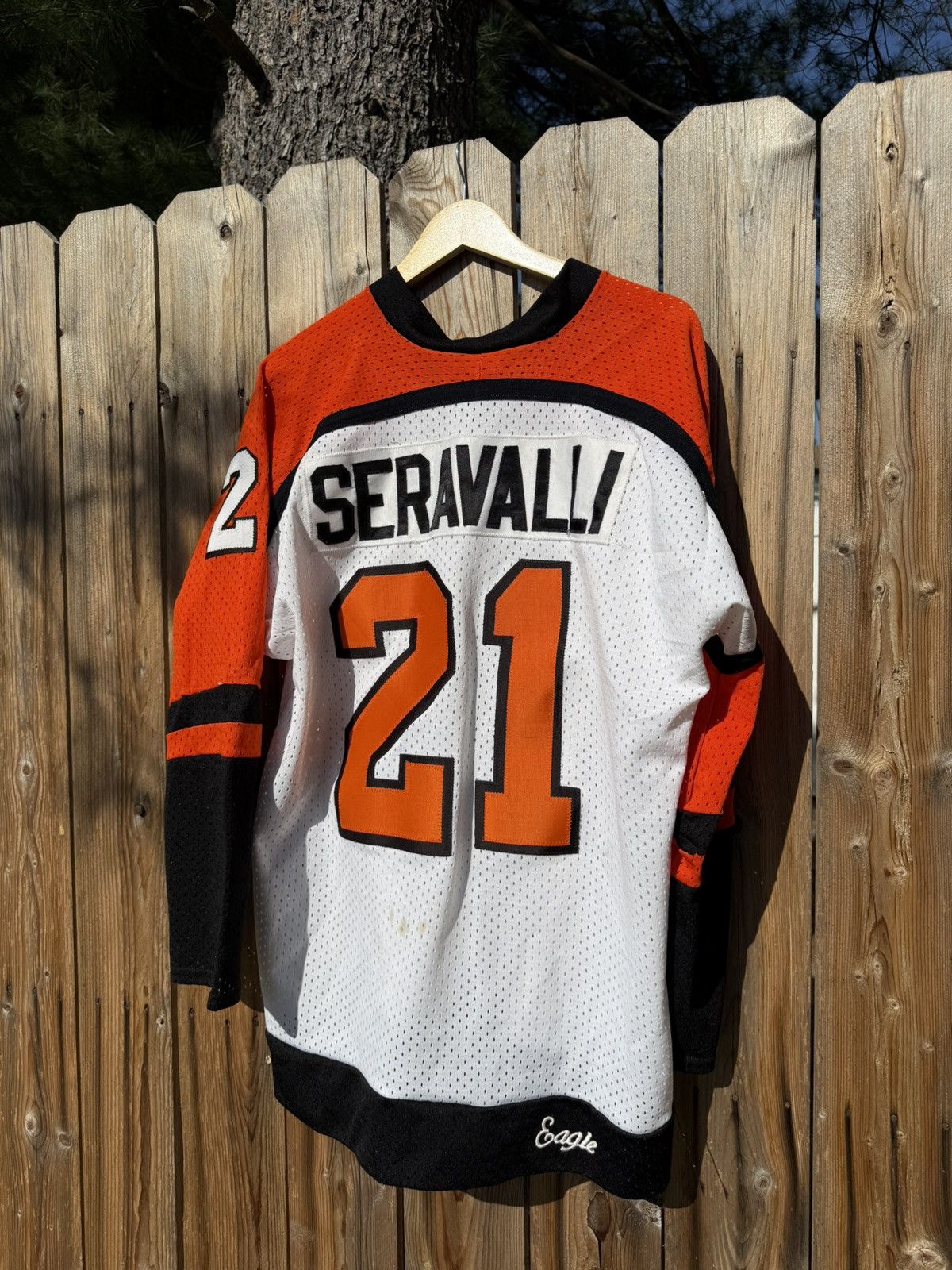 Other Vintage Philadelphia Flyers Jersey Size XL Seravalli Eagle Size US XL / EU 56 / 4 - 4 Thumbnail