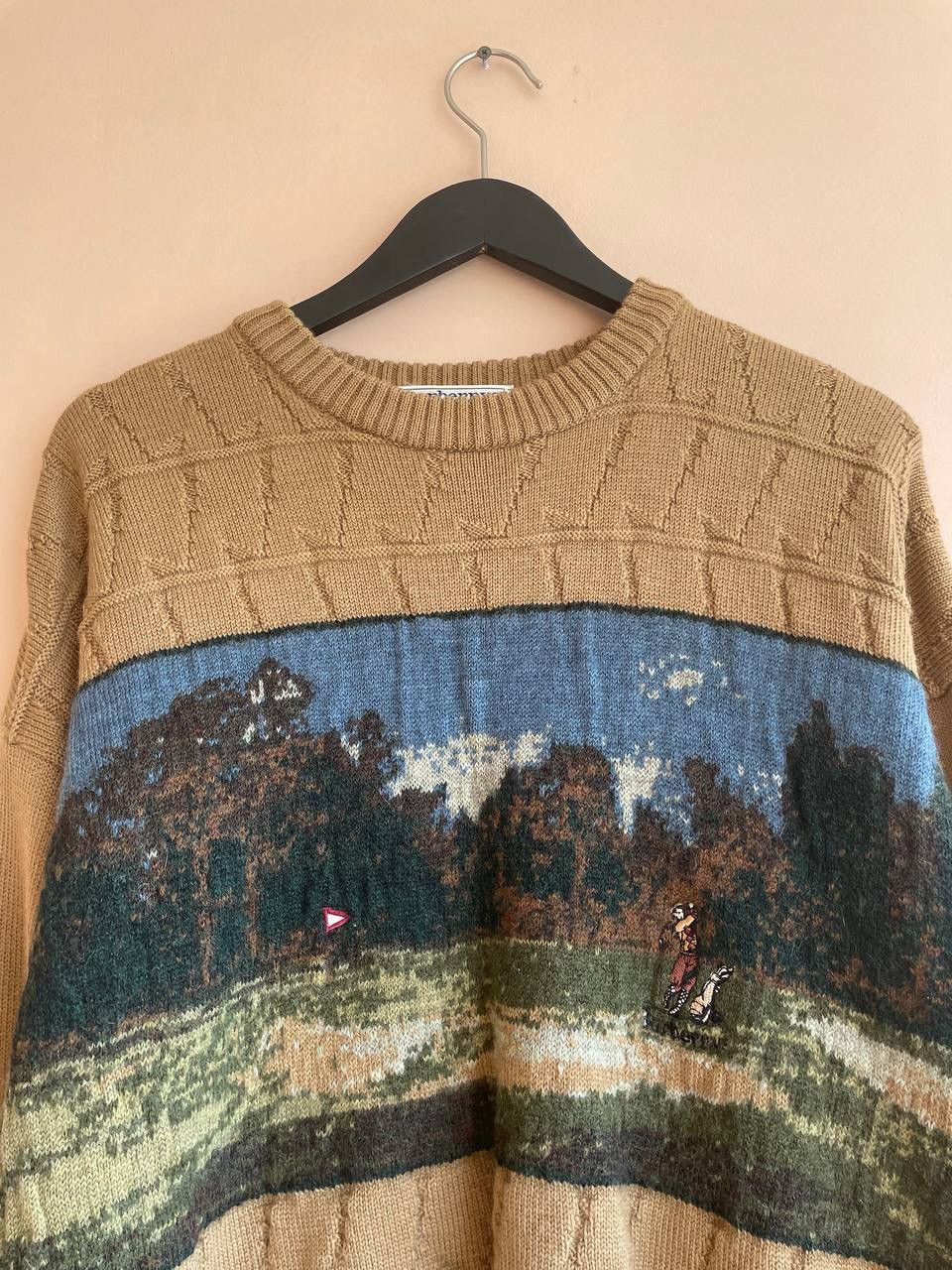 RARE Vintage Knit outlets Sweater (GOLF)