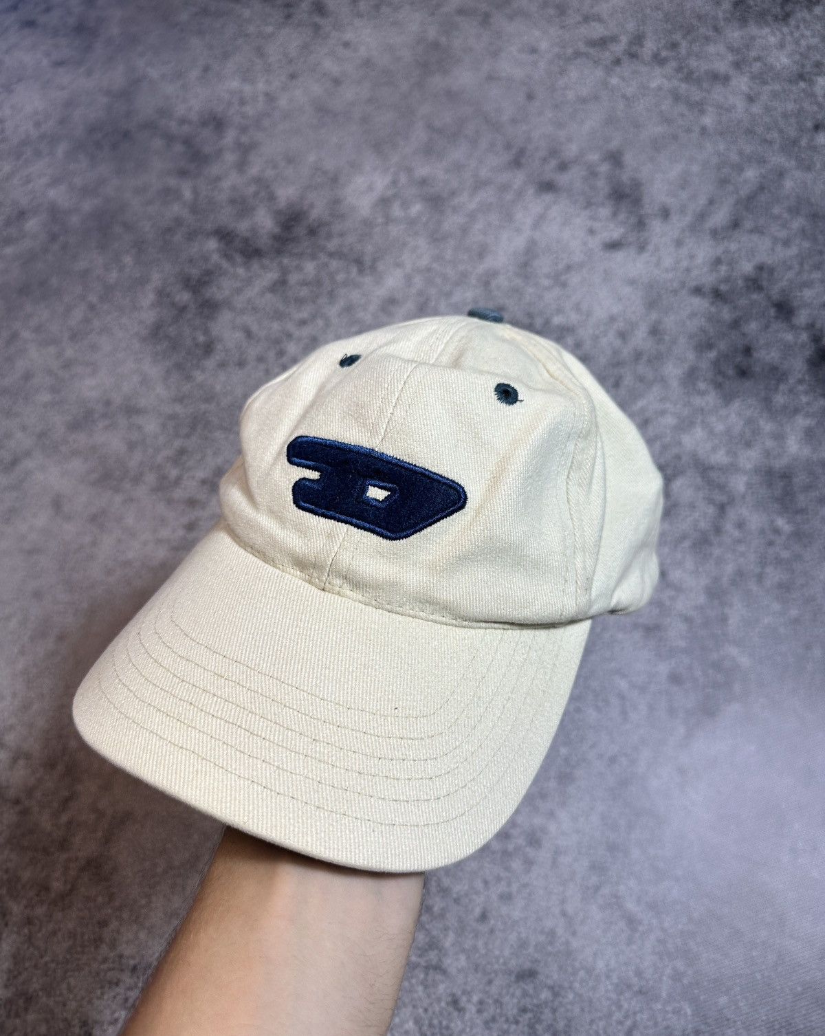 Diesel Y2K Vintage Diesel Cap Rare Streetwear Logo Casual USA Hats Size ONE SIZE - 1 Thumbnail