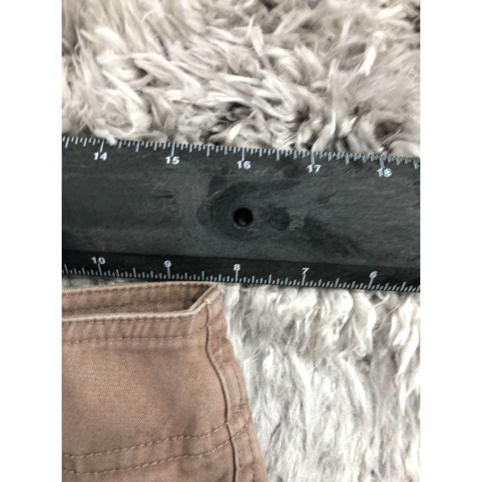 Vintage Christopher & Banks Chino Pants Size 8 Womens Mid Rise Beige Brown pants Regular Size 30" / US 8 / IT 44 - 2 Thumbnail