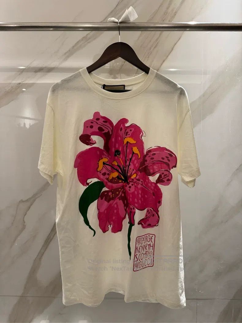 Gucci Gucci Floral embroidered short sleeves Size US M / EU 48-50 / 2 - 1 Thumbnail