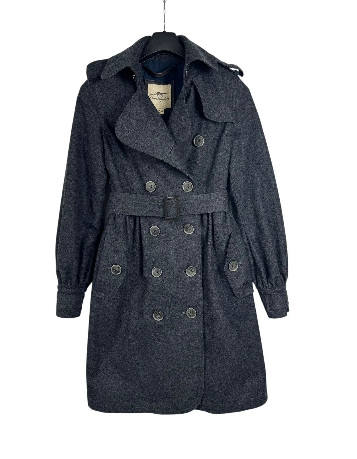 Burberry Thomas Burberry Trench Coat Wool Cashmere Belted size XS Size XS / US 0-2 / IT 36-38 - 15 Thumbnail