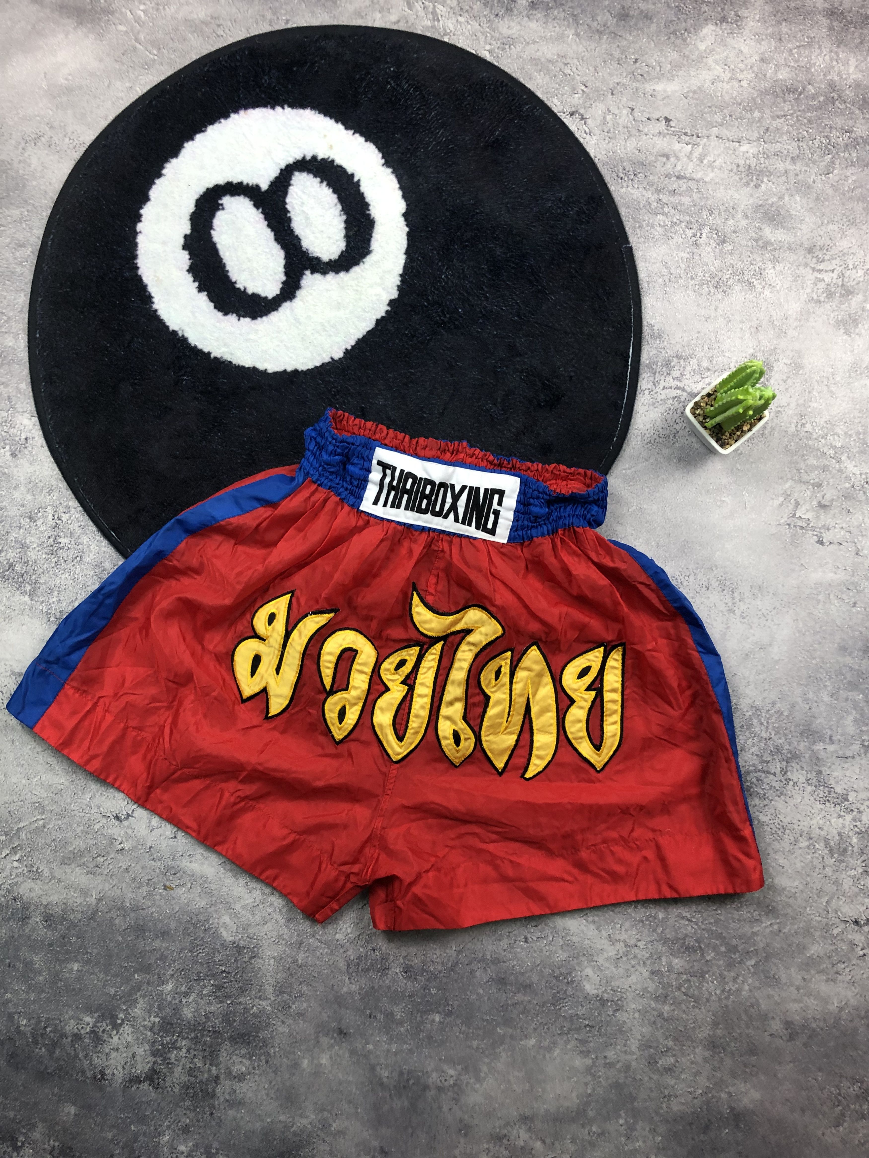 Other MUAI TAI Vintage Big Logo Hype Boxing Sportswear Shorts Size US 32 / EU 48 - 1 Thumbnail