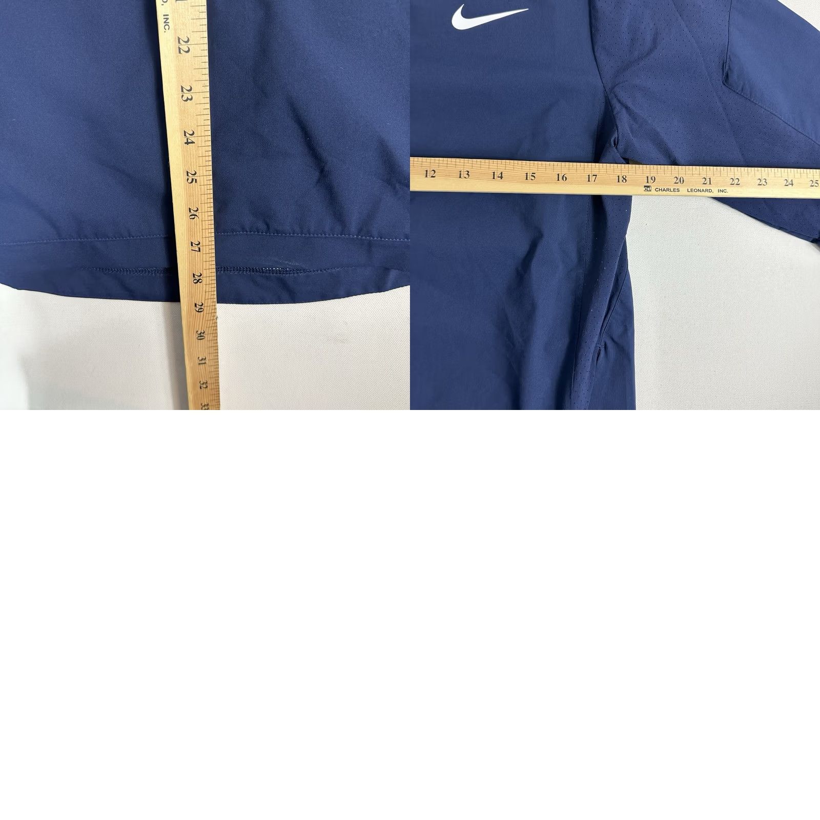 Nike Nike Baseball Mens Blue 3/4 Sleeve Jacket Team Small Activewear Nike Hot 3/4 Sleeve Pullover Knit Polyester Jacket Size US S / EU 44-46 / 1 - 8 Thumbnail
