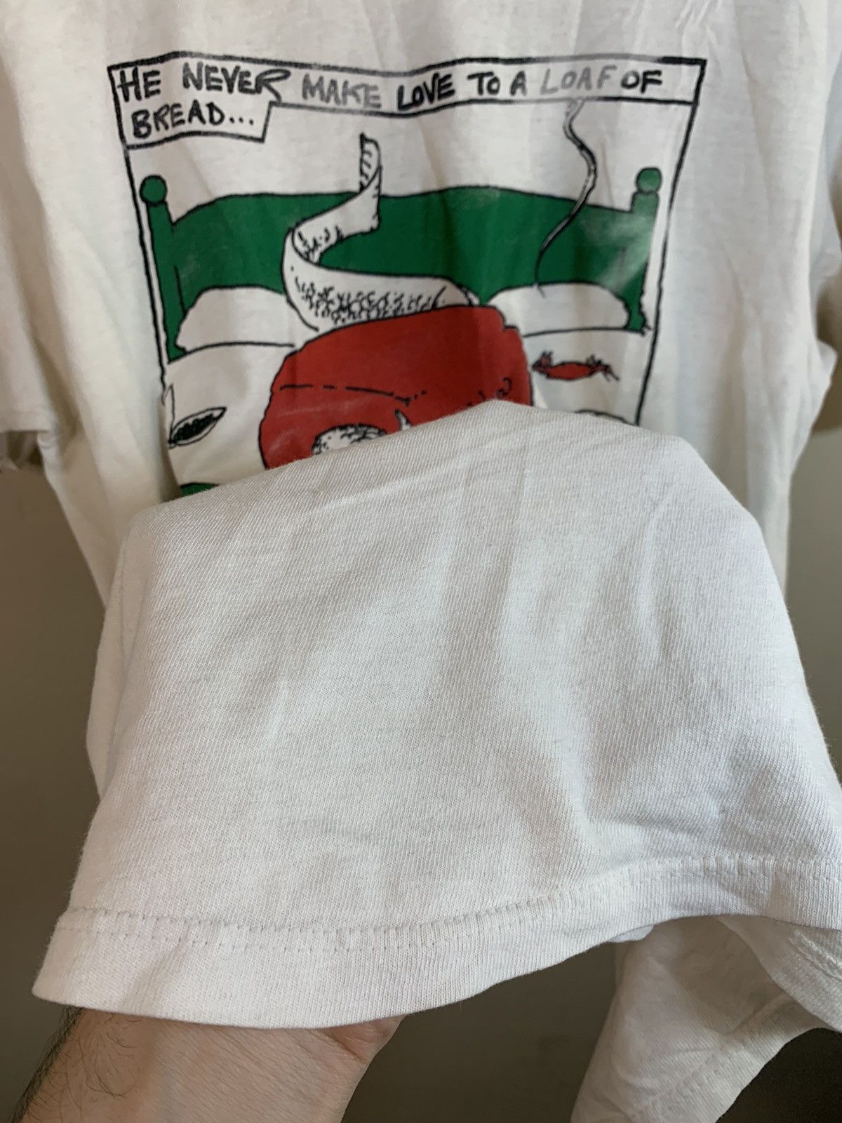 Band Tees × Vintage *RARE* Vintage 80s Robyn Hitchcock & The Egyptians Art Shirt Size US XL / EU 56 / 4 - 3 Thumbnail