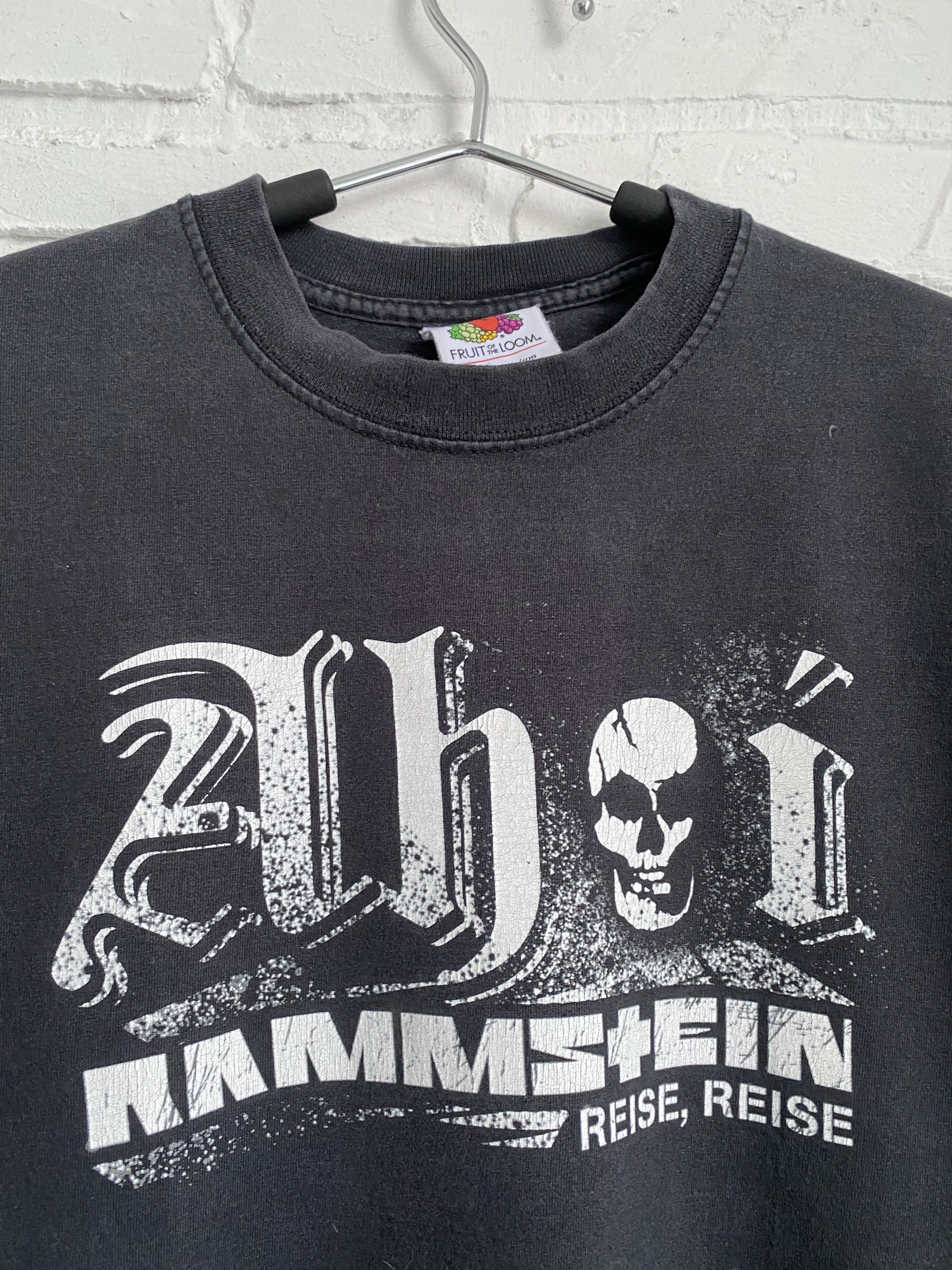 Band Tees × Vintage Vintage 2004 Rammstein Ahoi tour Reise,Reise t