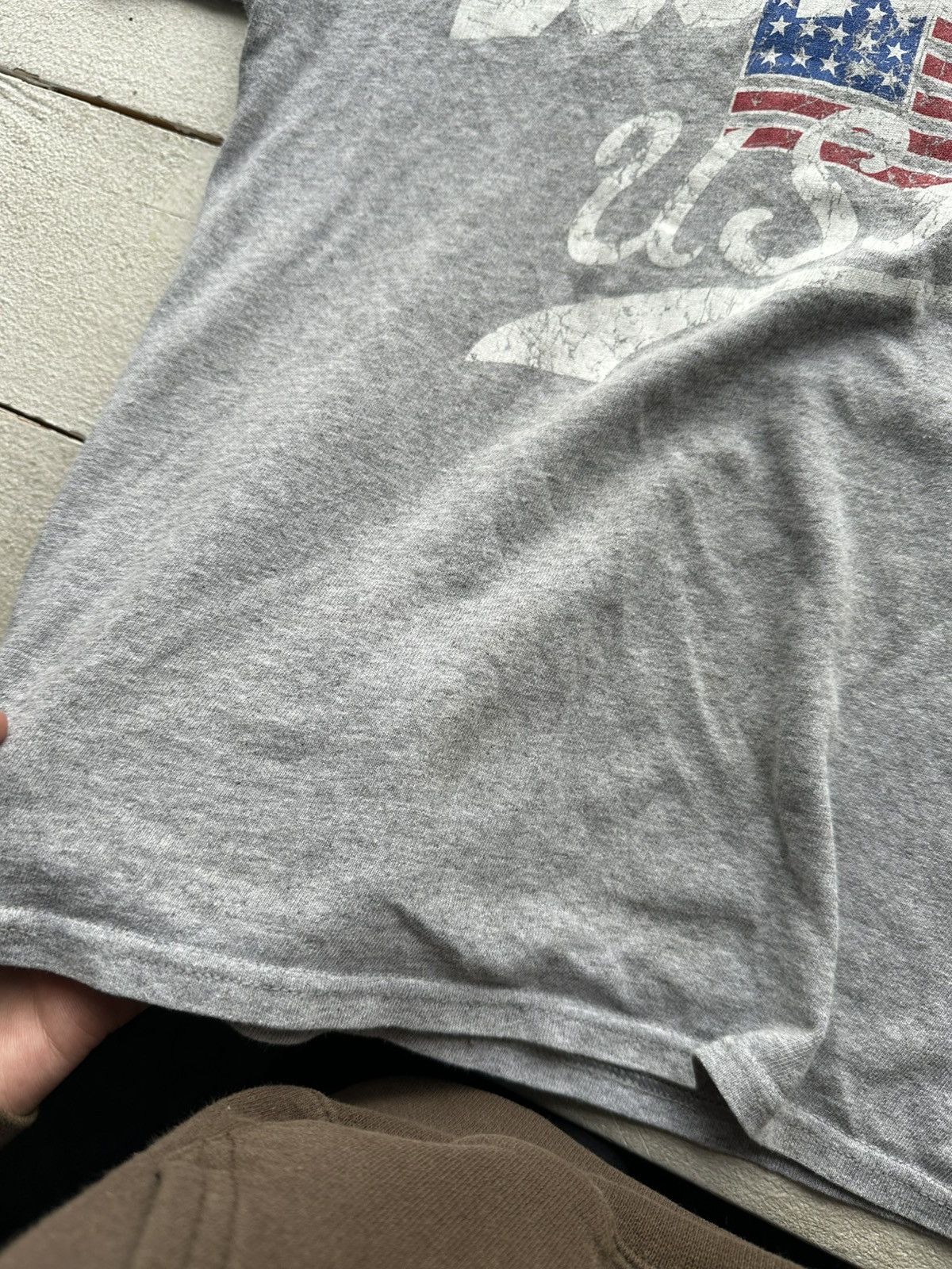 Delta × Vintage 🚨Vintage 90's BOSTON DELTA USA Big Logo Crop TEE Size S / US 4 / IT 40 - 6 Thumbnail