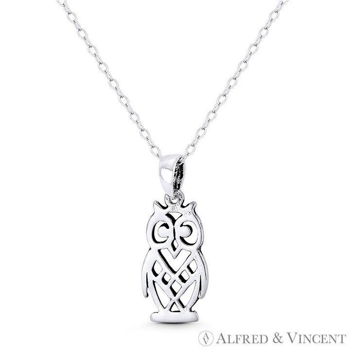 Other Perched Owl Bird Animal Charm 23x10mm Pendant Size ONE SIZE - 1 Preview
