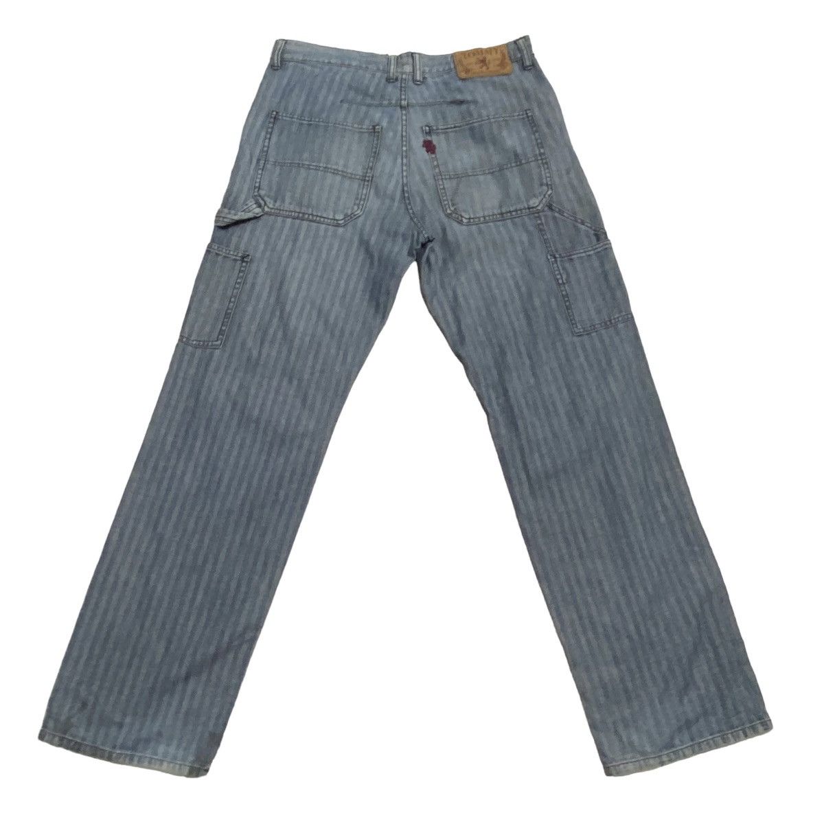 Tommy Hilfiger × Vintage Tommy Hilfiger Hikori carperter style denim pant Size US 33 - 2 Thumbnail