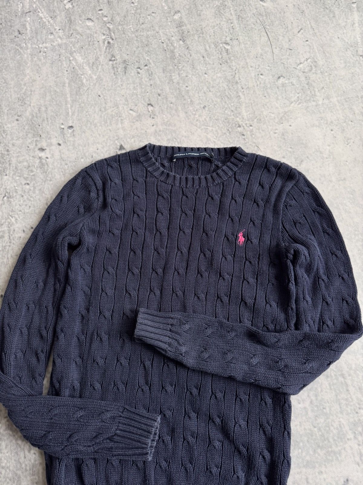 Polo Ralph Lauren × Vintage 🥰POLO RALPH LAUREN KNIT SWEATER jumper woman’s preppy Size XS / US 0-2 / IT 36-38 - 3 Thumbnail