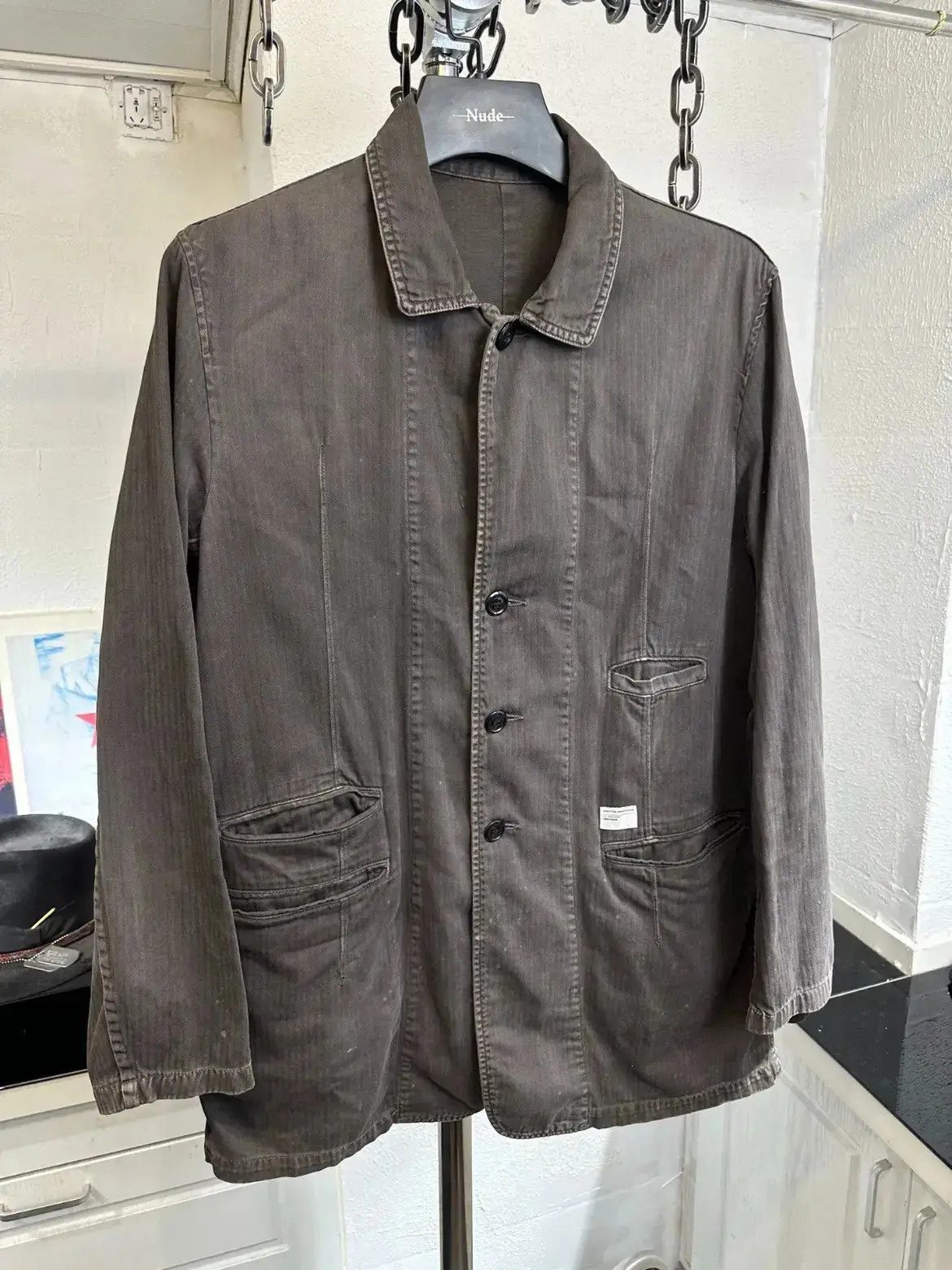 Undercover Undercover Undercover 11ss washed work jacket-2506 Size US M / EU 48-50 / 2 - 2 Thumbnail