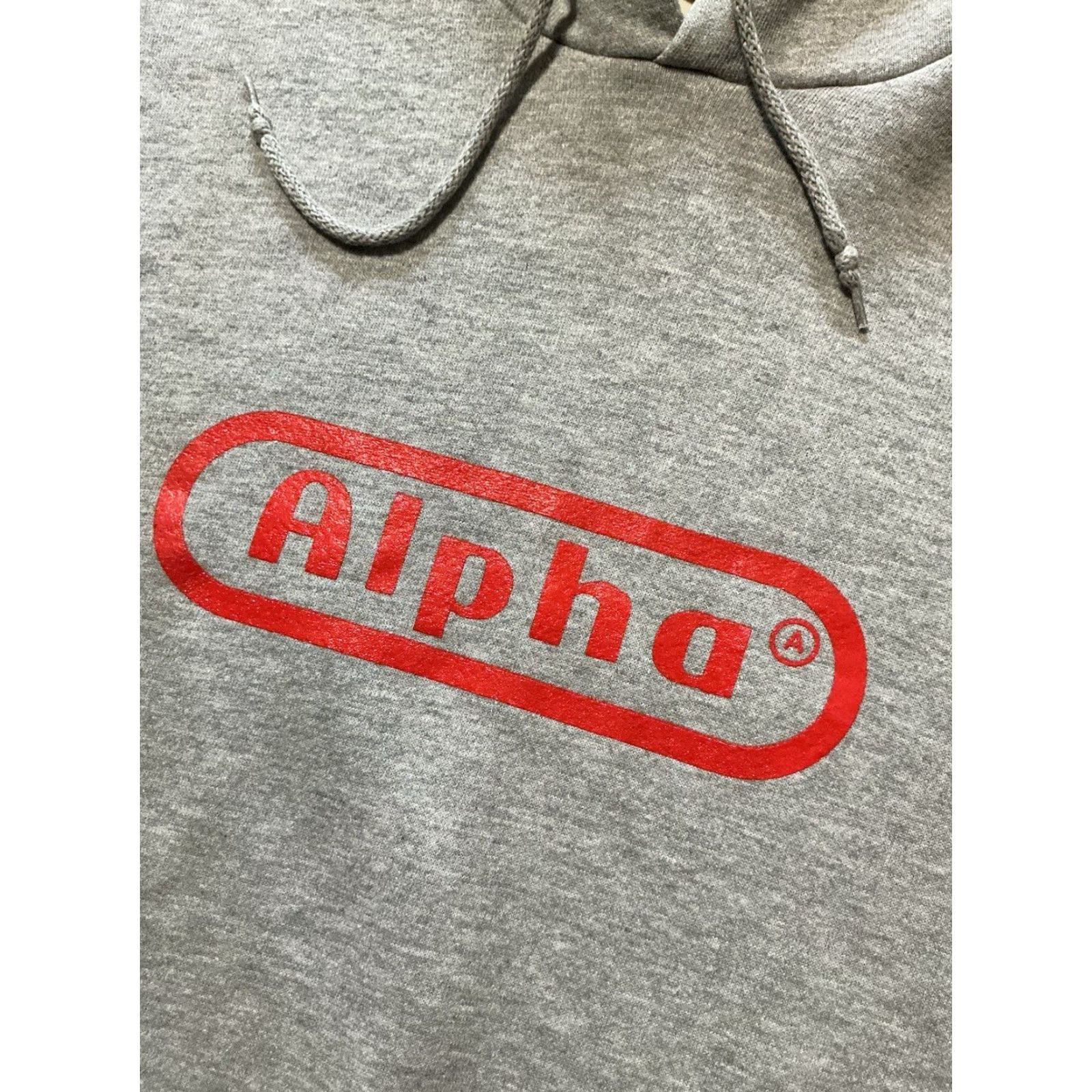 Lee VINTAGE Lee Heavyweight Alpha Gray Fleece Skateboard Graphic Pullover Hoodie Men Medium Gray Size US M / EU 48-50 / 2 - 5 Thumbnail