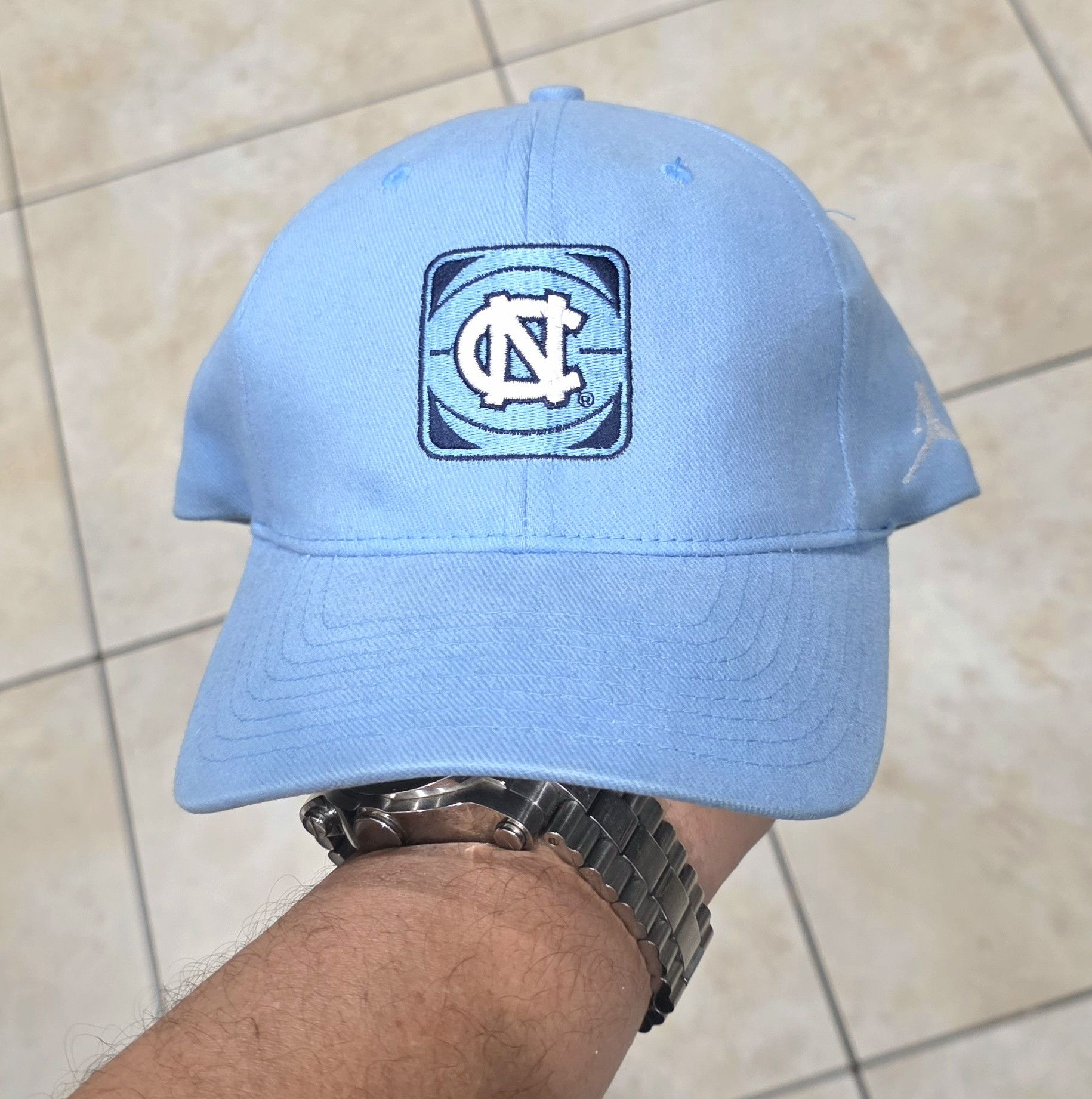 Jordan Brand Jordan Brand Vintage UNC Fitted Hat NCAA Basketball Cap Size ONE SIZE - 2 Thumbnail