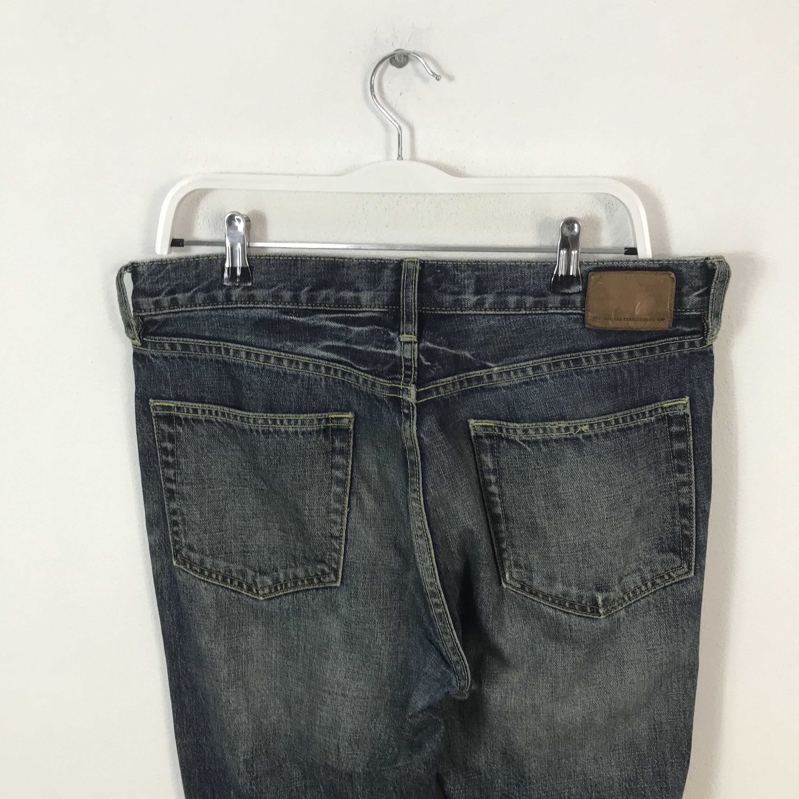 Japanese Brand Bootcut style Gap distressed denim jeans pants Size US 32 / EU 48 - 5 Thumbnail