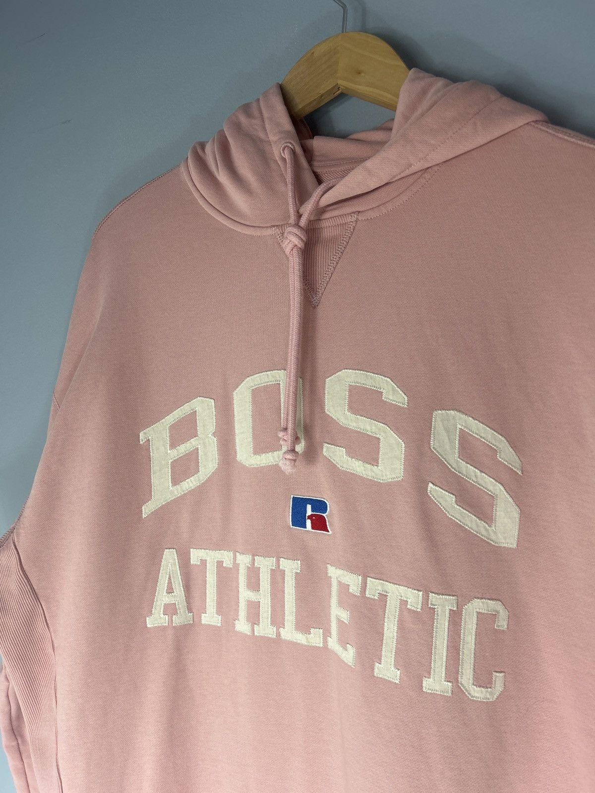 Hugo Boss Hugo Boss x Russell Athletic Varsity Pullover Hoodie Size US L / EU 52-54 / 3 - 2 Thumbnail