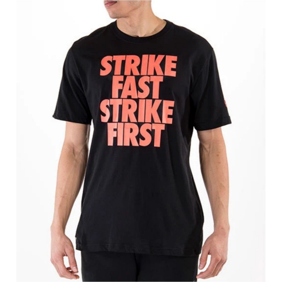 Nike Nike Kobe Bryant "Strike First Strike Fast" Dri-Fit Tee Size US M / EU 48-50 / 2 - 2 Thumbnail