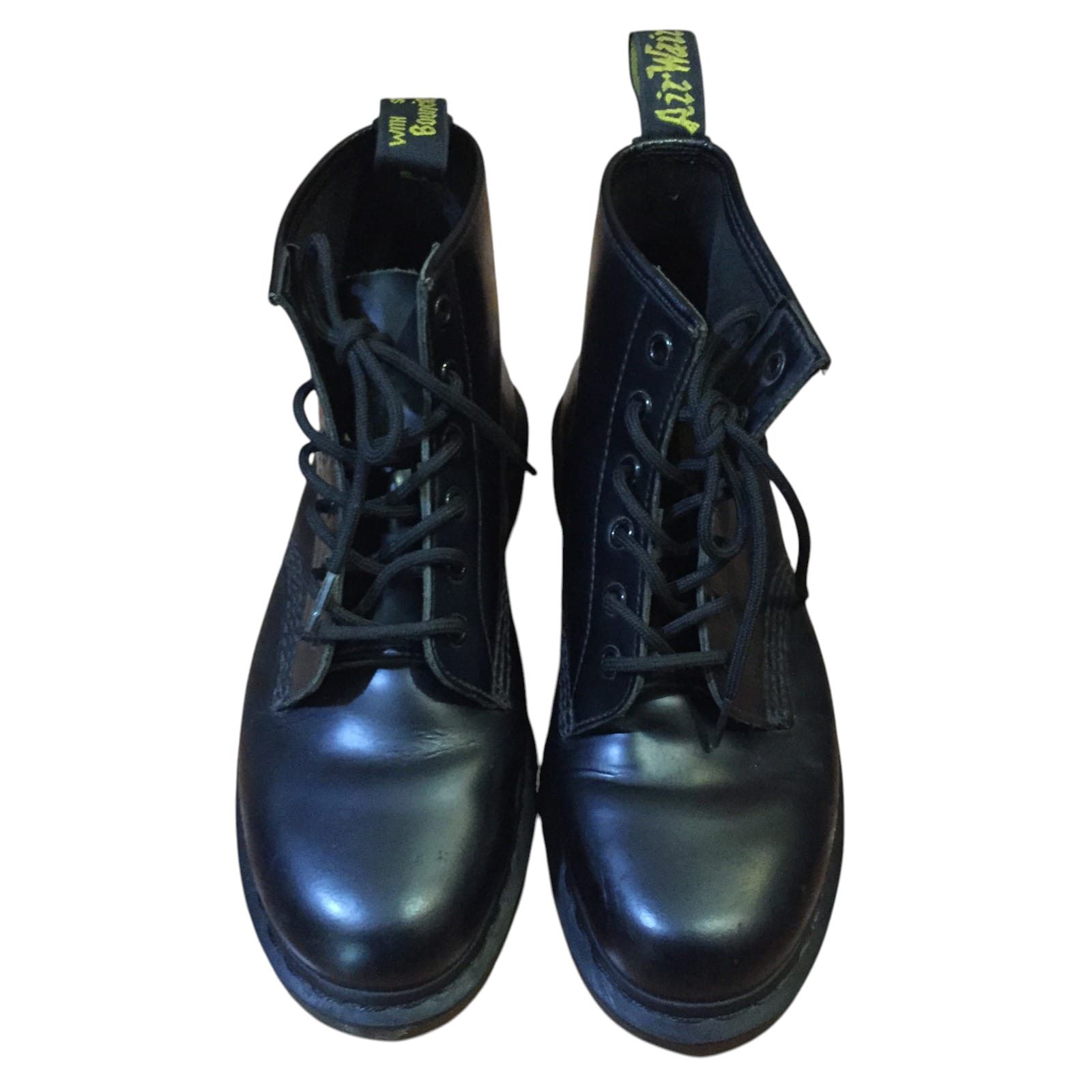 Dr. Martens Dr Martens 1460 Black Smooth Boots Shoes Size US 9 / EU 42 - 3 Thumbnail