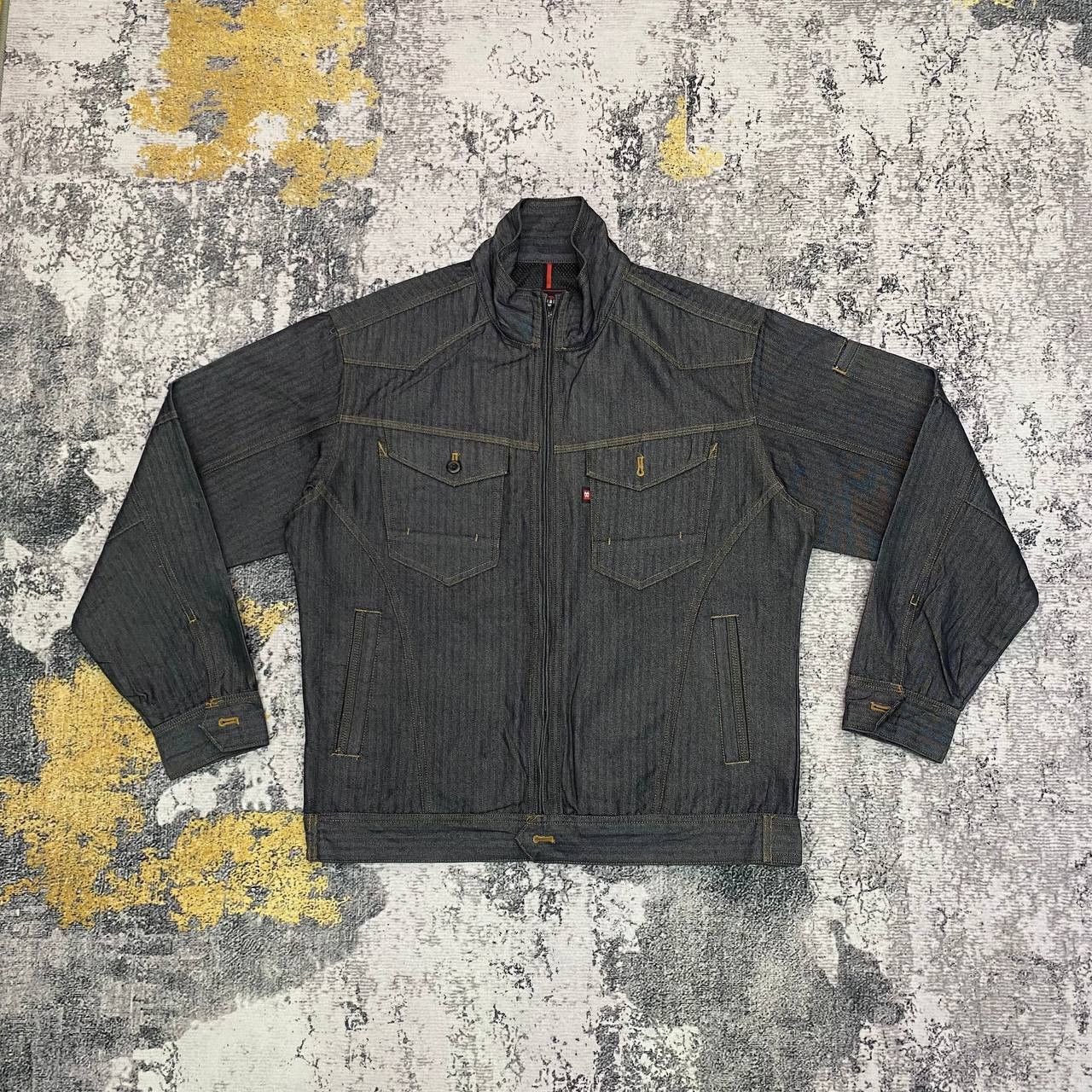 Japanese Brand Z195 JAPAN BURTLE WORKWEAR DENIM JACKET Size US M / EU 48-50 / 2 - 4 Thumbnail